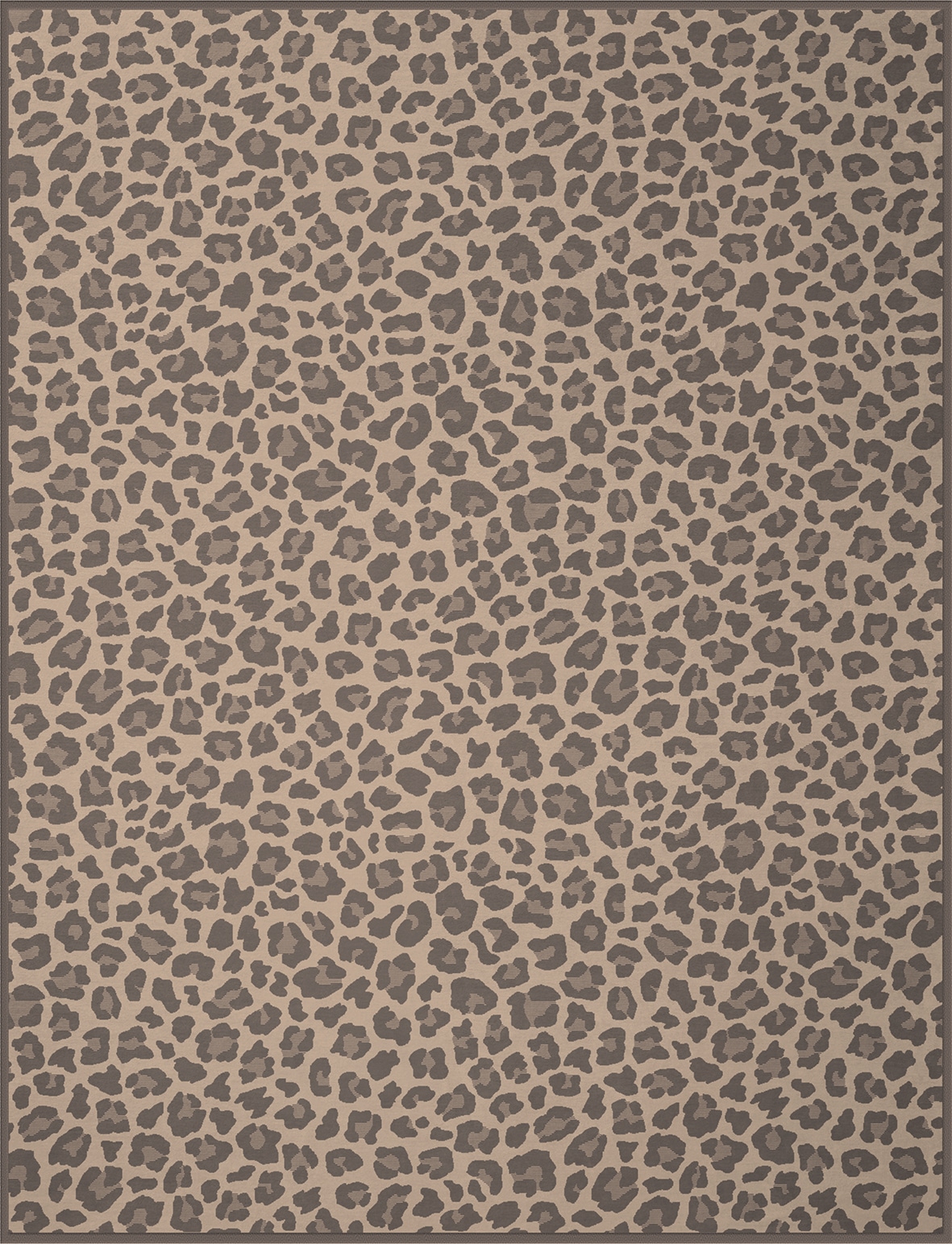 Biederlack Wohndecke "Leo" mit Veloursband, 70% Baumwolle/30% Polyacryl