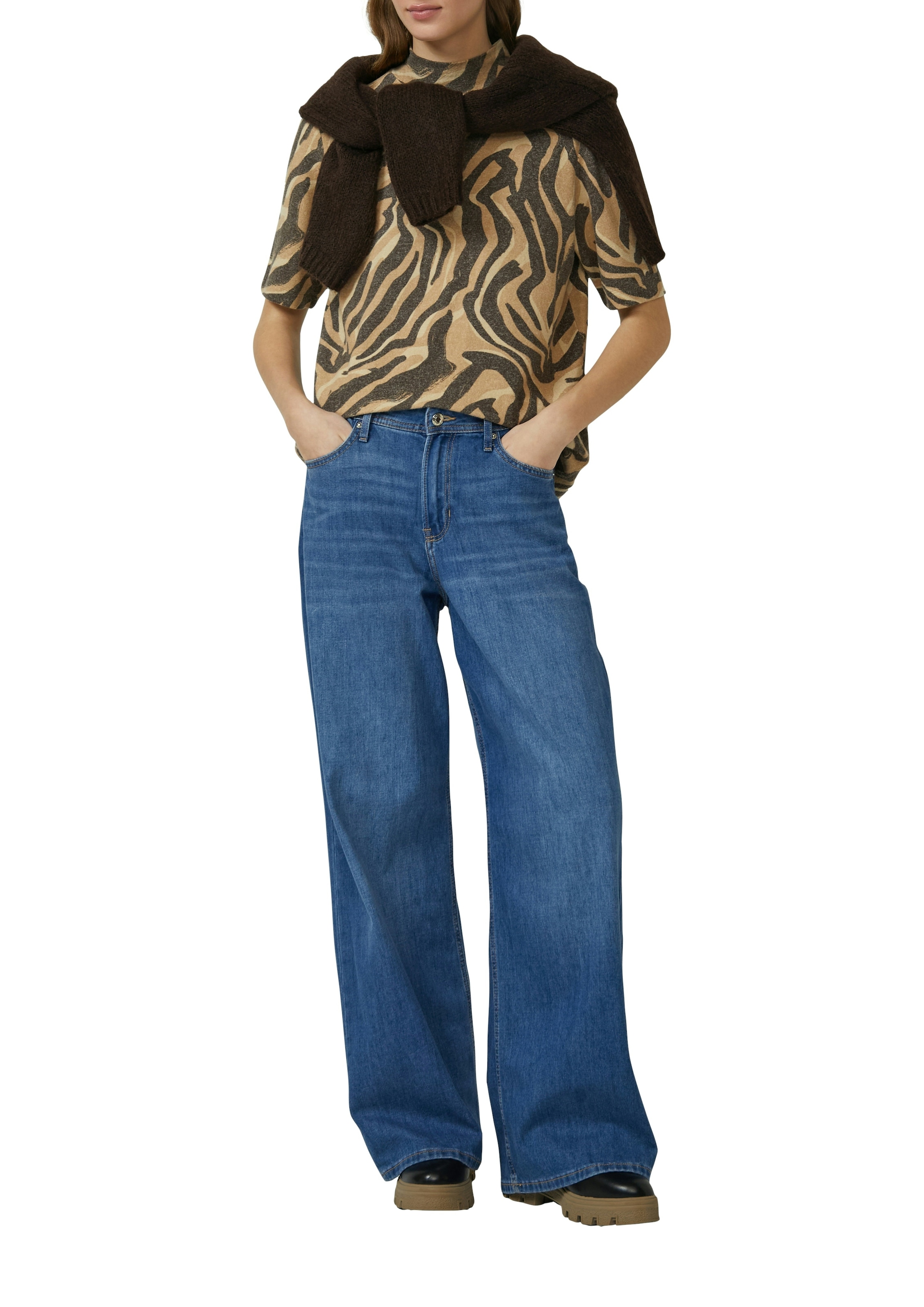 s.Oliver T-Shirt mit All-Over Print