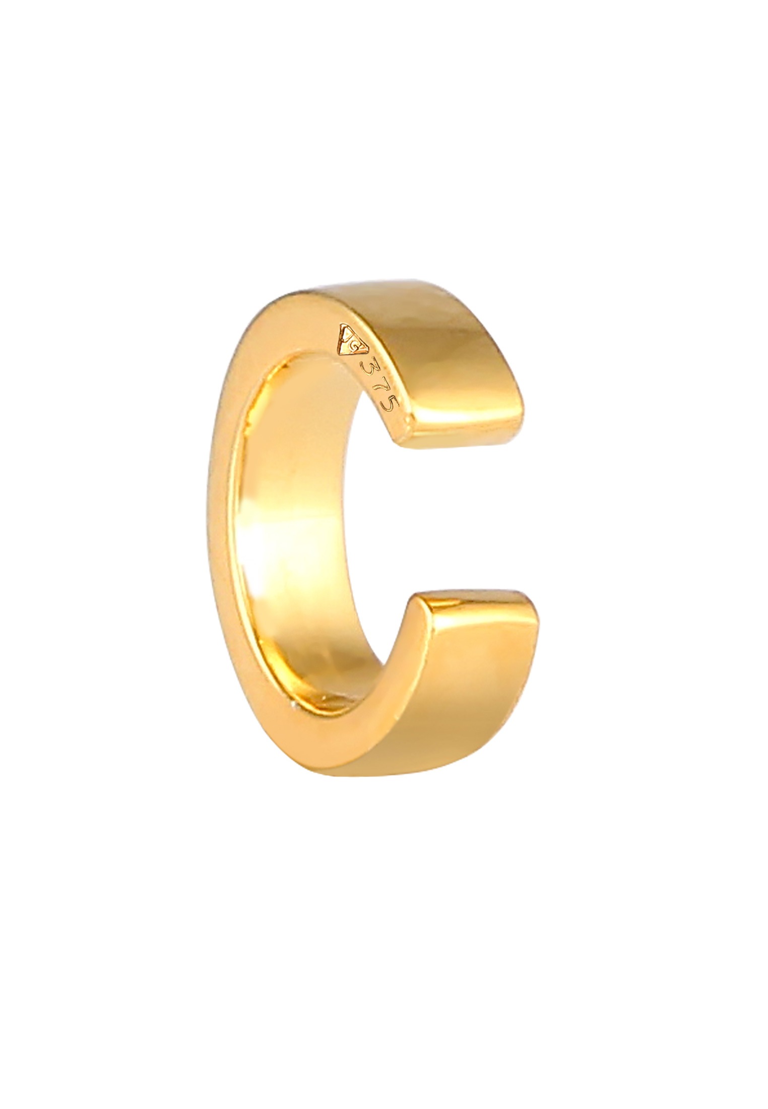 Elli Premium Ohrklemme »Ohrringe Earcuff Ohrklemme Single 375 Gelbgold«