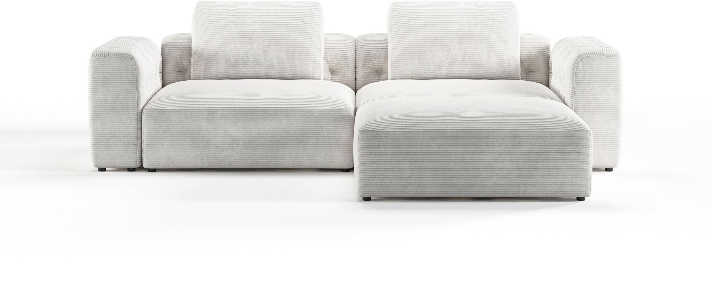RAUM.ID Ecksofa »Cushid L-Form«, Modulset, bestehend aus 3 Teilen