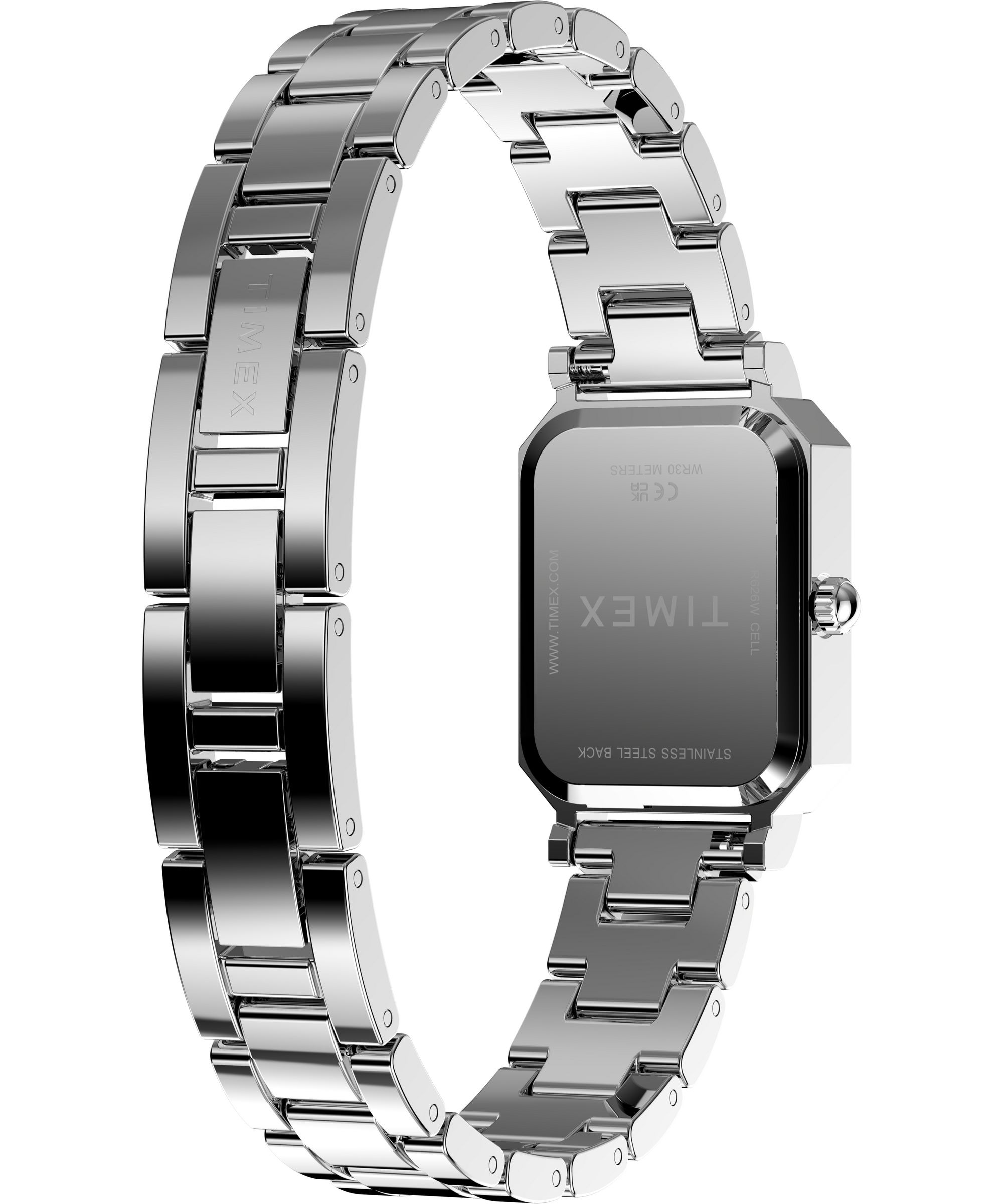 Timex Quarzuhr »Vivienne Trend« Armbanduhr, Damenuhr, Edelstahlarmband, analog