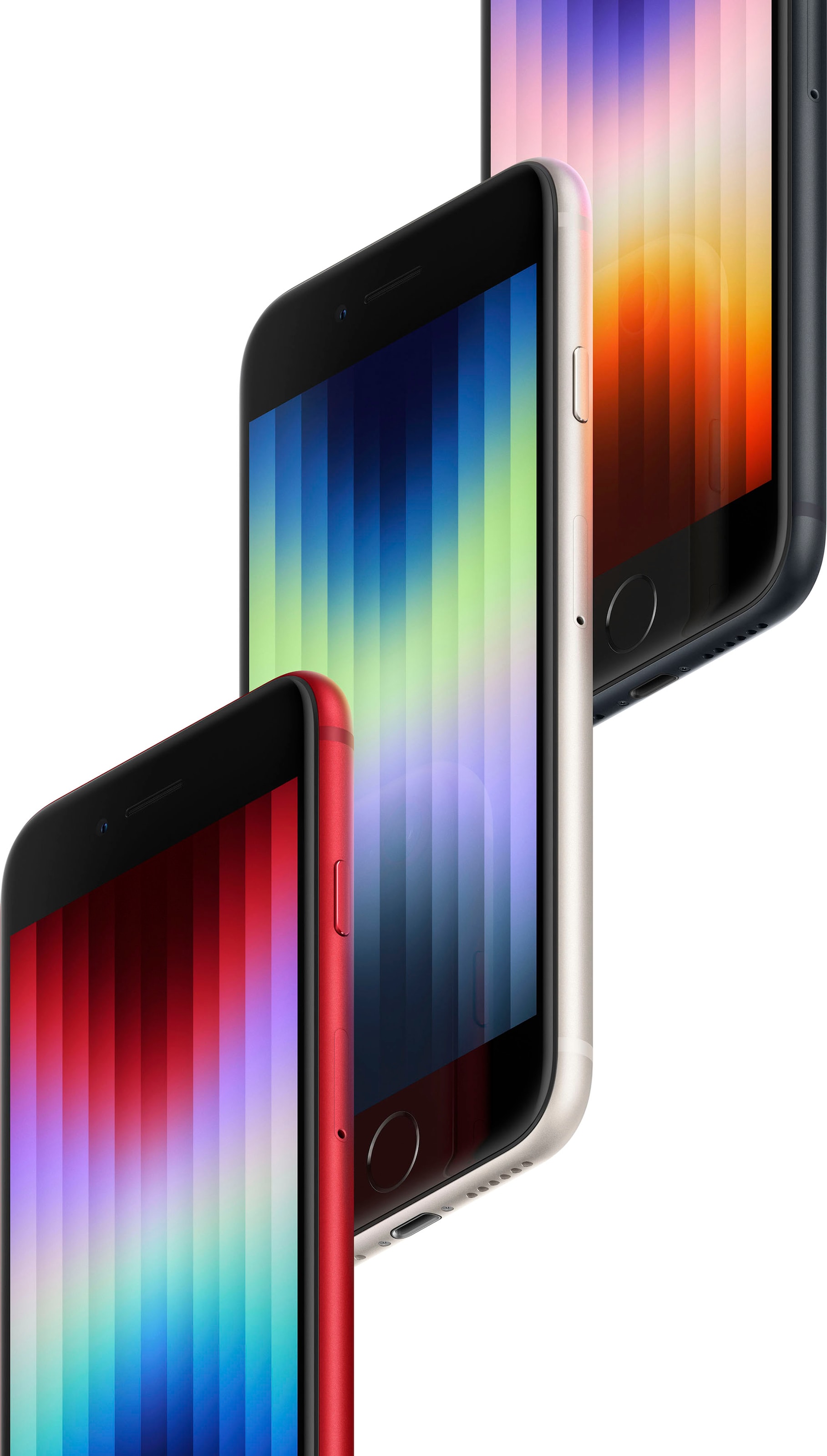 Apple Smartphone »iPhone SE (2022)«, Midnight, 11,94 cm/4,7 Zoll, 64 GB Speicherplatz, 12 MP Kamera