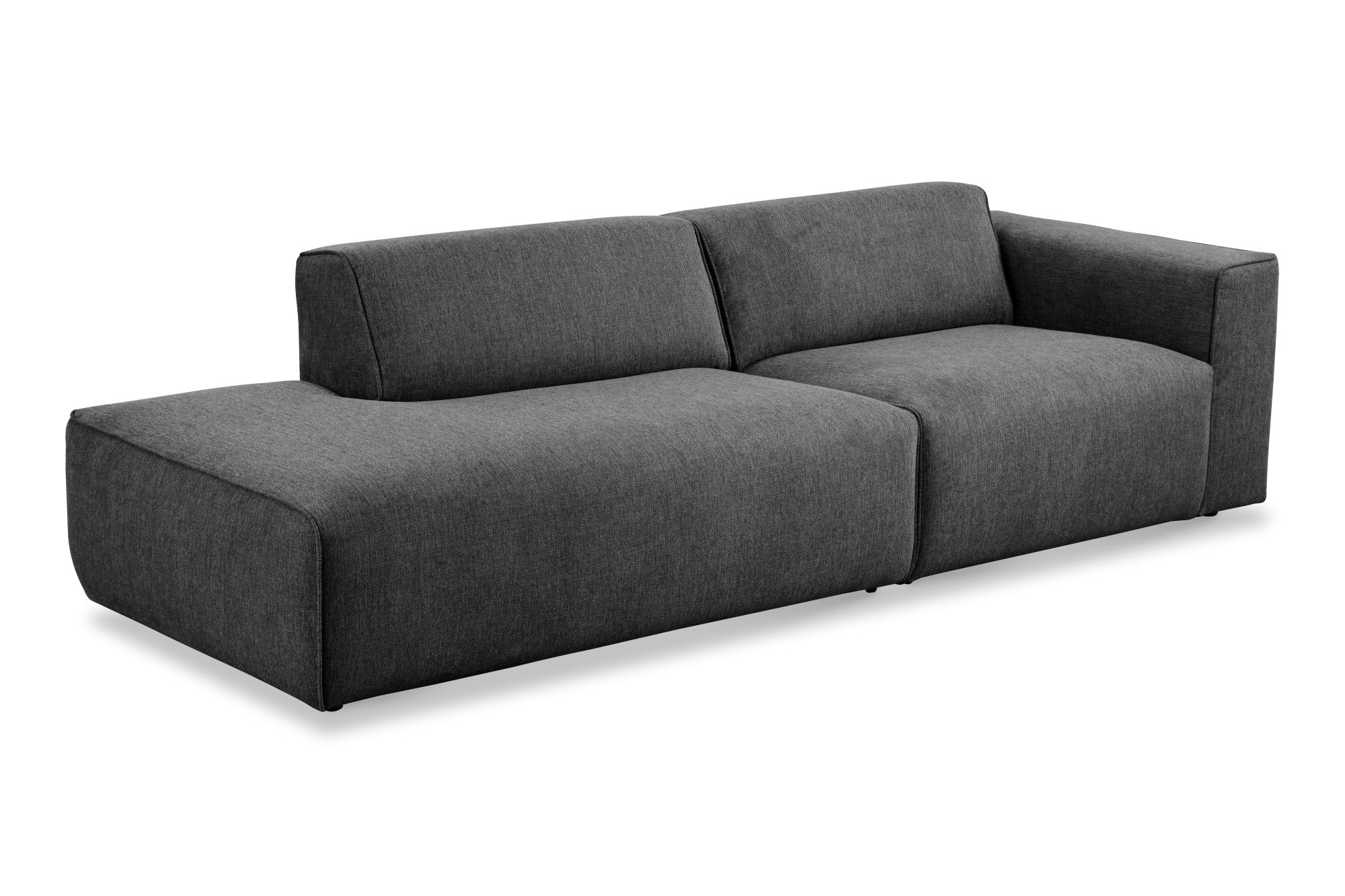 andas 2-Sitzer »Noord mit Kedernaht, Breite 227 cm«, mit Kedernaht, Breite 227 cm, Cord, Struktur, Webstoff