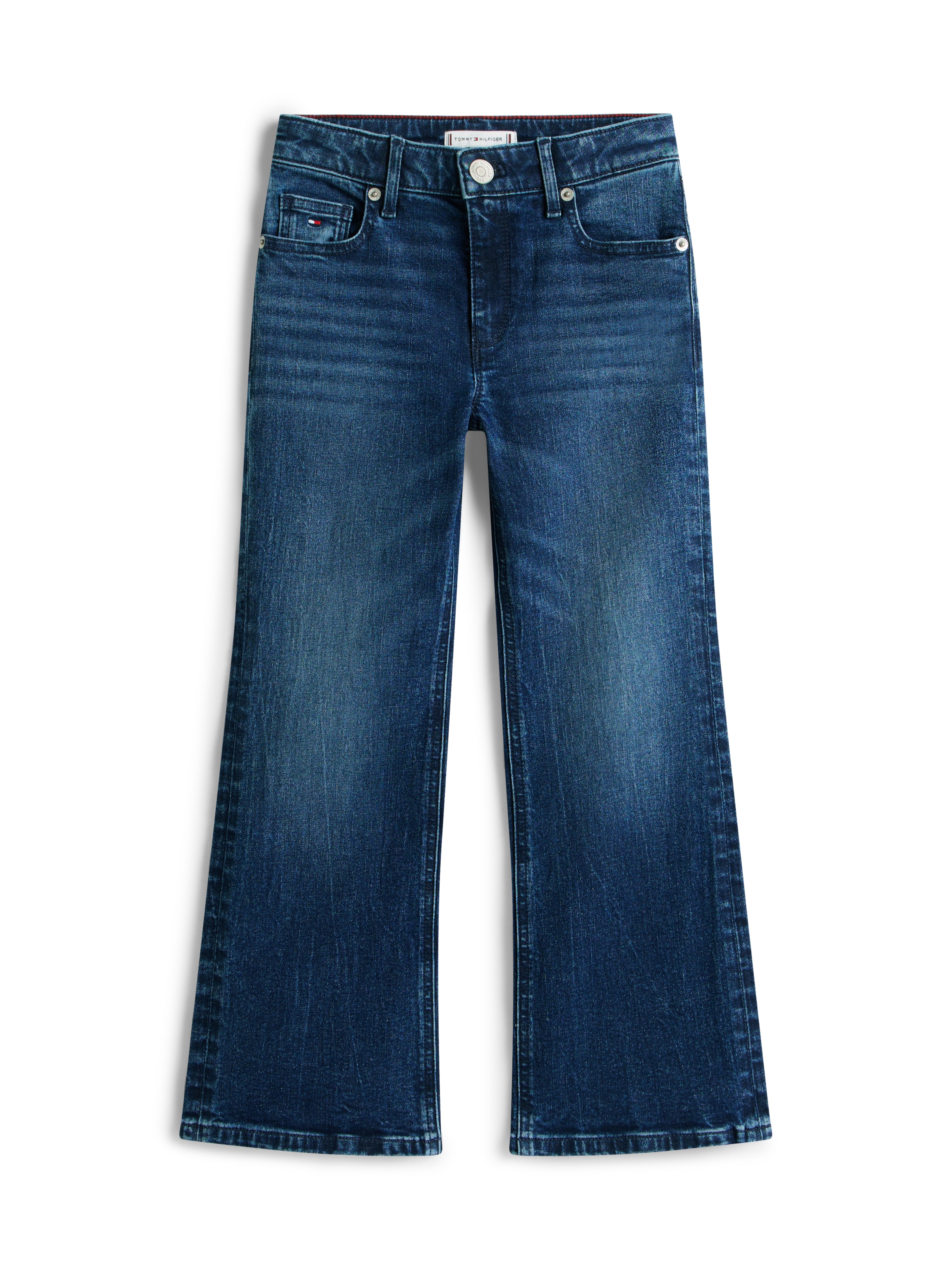 Tommy Hilfiger Schlagjeans »FLARE DARK JEANS« Regular fit, für Kinder bis 16 Jahre