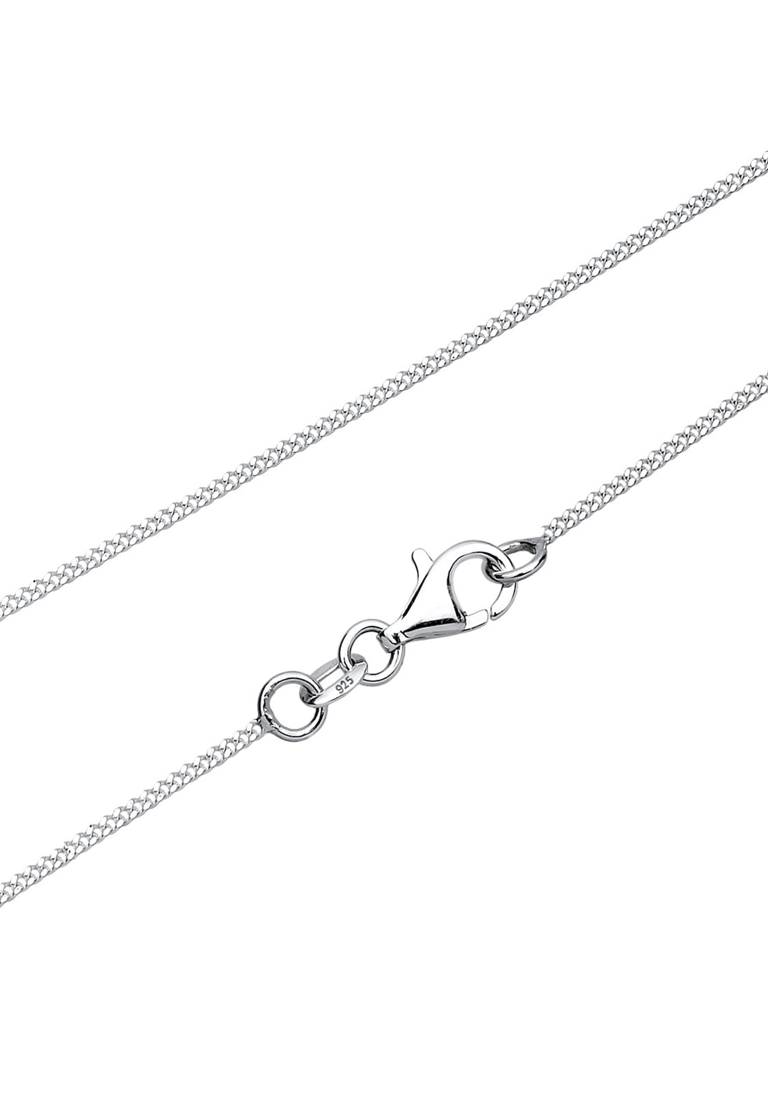 Elli Lange Kette »Halskette Herz Medaillon Ornament 925 Silber«