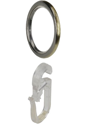Liedeco Gardinenring »Gardinenring, Stilring, Ringe für Gardinenrohre 16 mm... kaufen