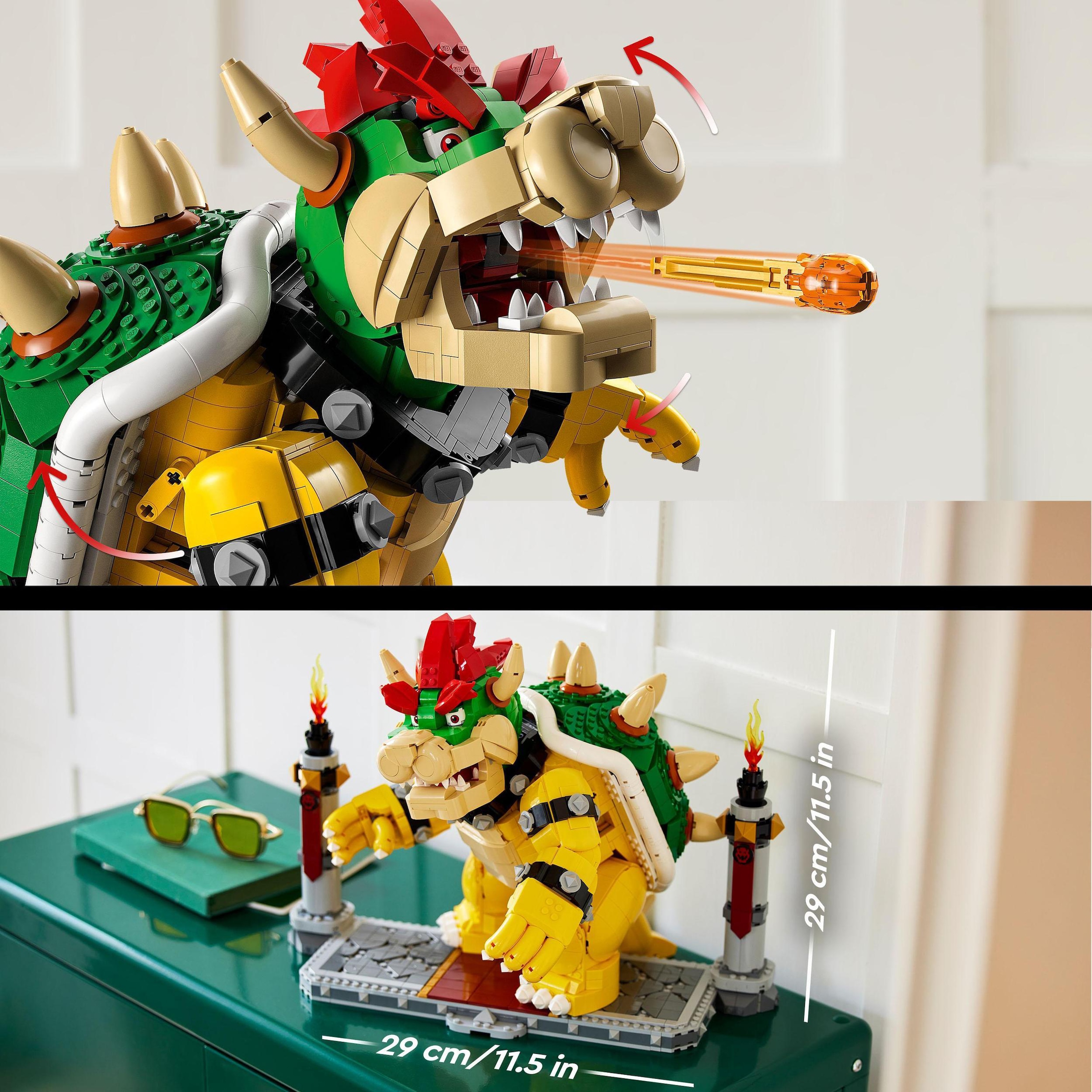 LEGO® Konstruktionsspielsteine »Der mächtige Bowser (71411), LEGO® Super Mario«, (2807 St.), Made in Europe