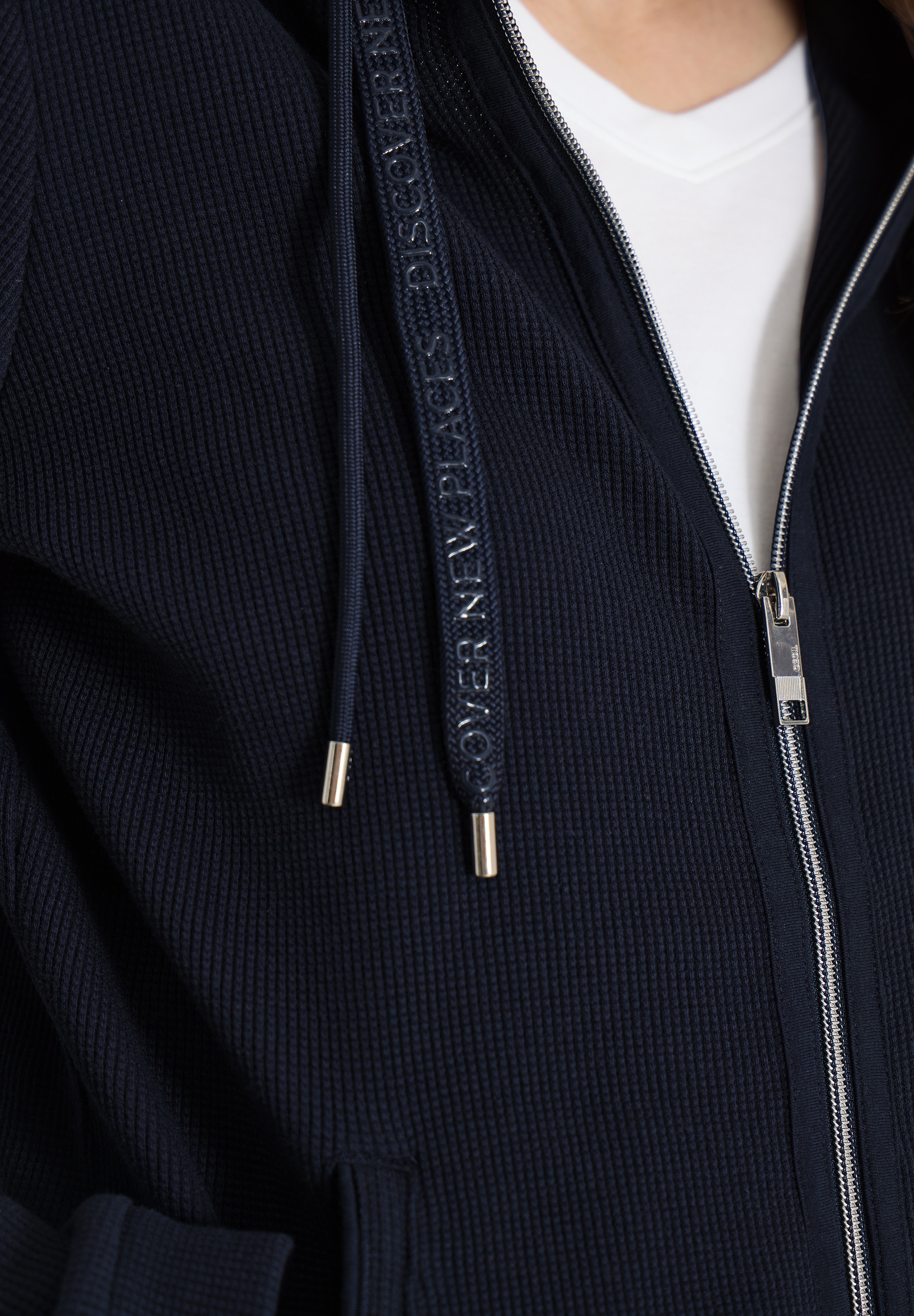 Cecil Sweatjacke mit Kapuze