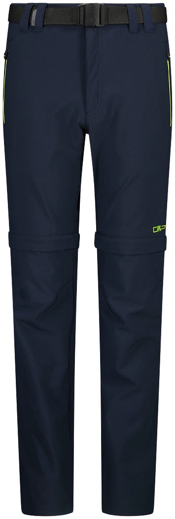 CMP Funktionshose »KID ZIP-OFF-PANT«, (Set, 2 tlg., mit Gürtel), Elastisch & Atmungsaktiv & Schnell trocknend & für Kinder