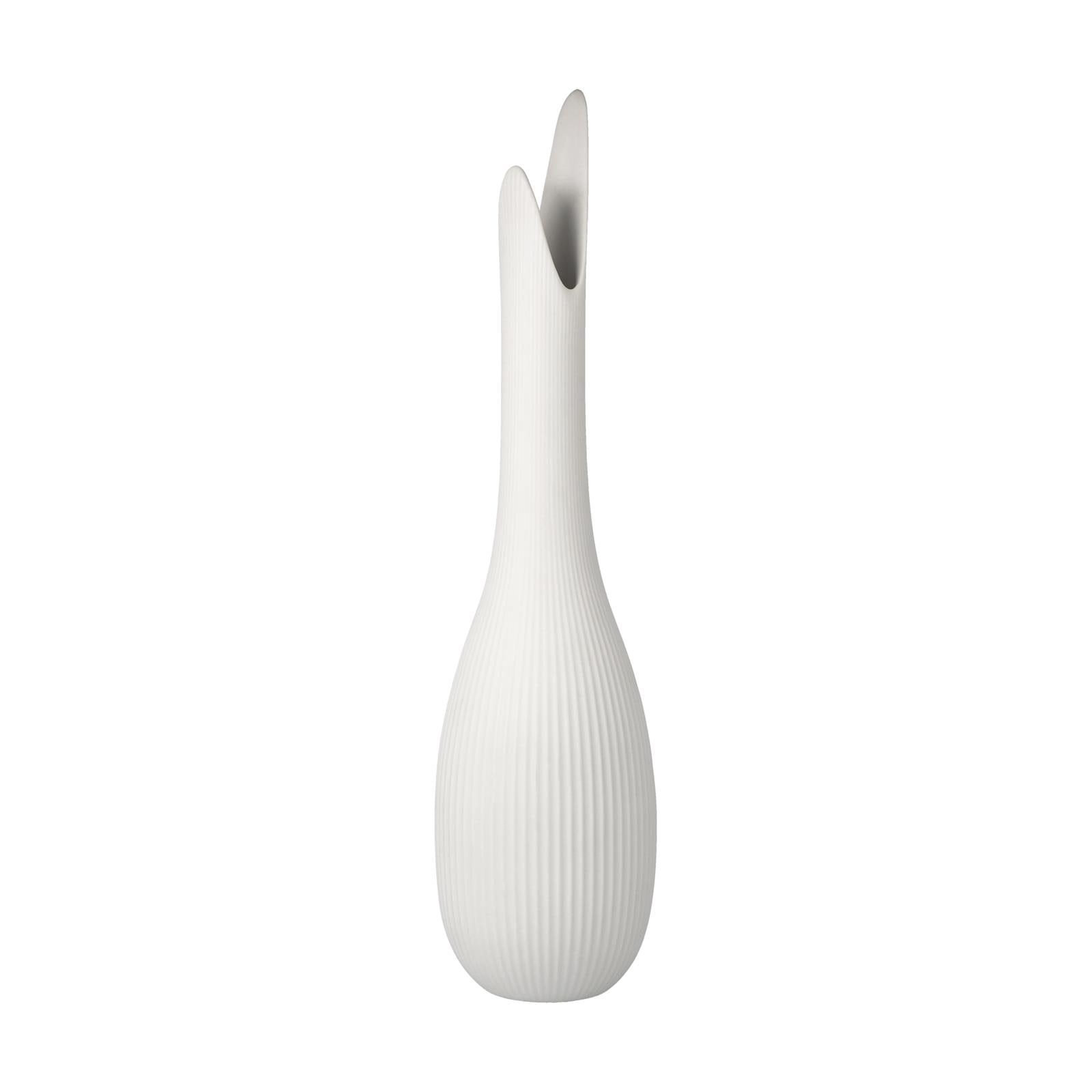 Goebel Dekovase »Vase Studio 8 Pure Raindrop 41 cm weiß« Abwischbar