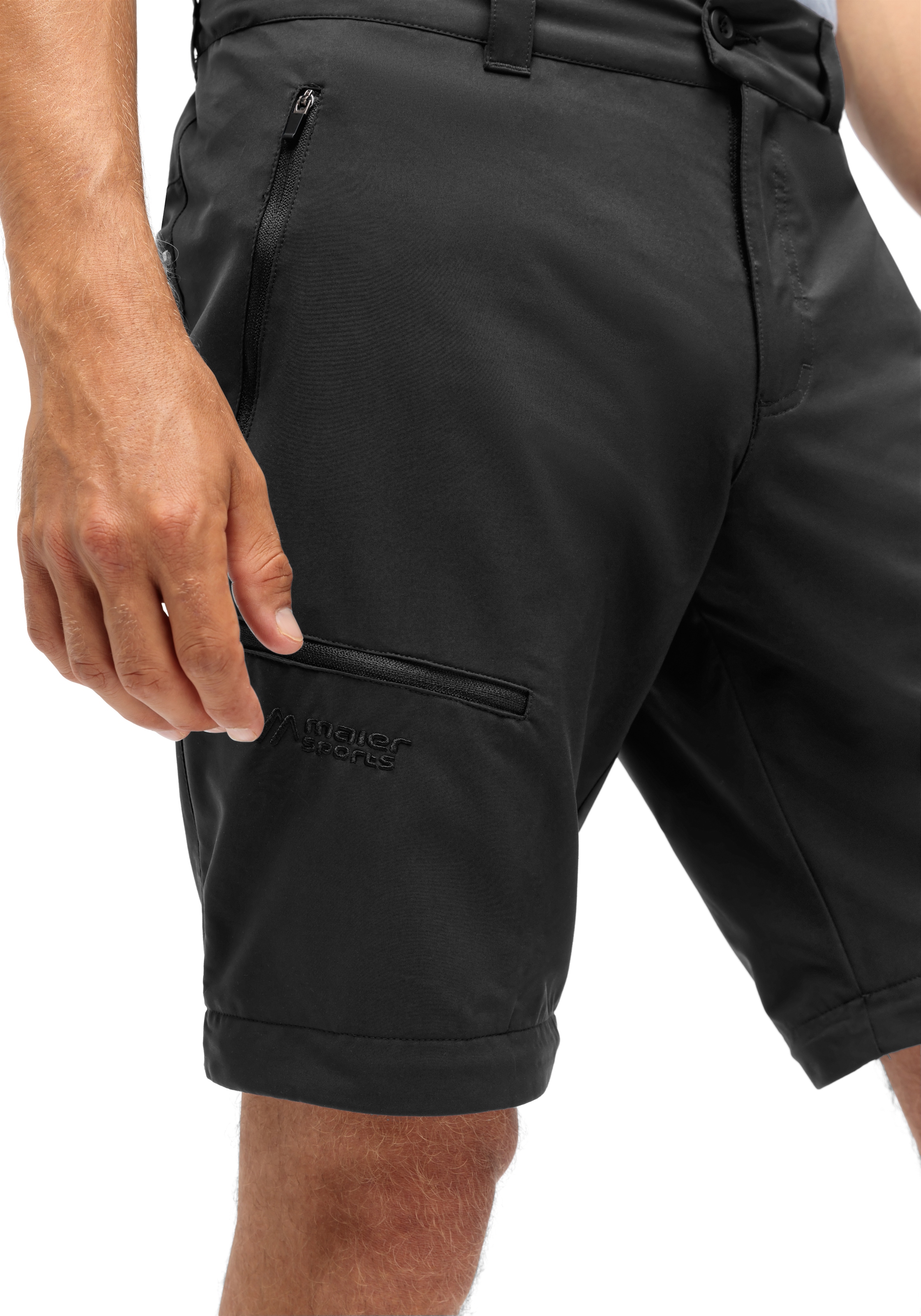 Maier Sports Outdoorhose »Tajo Zip Loop«, Herren Wanderhose, Zip-Off Funktionshose, 4 Taschen, Regular Fit