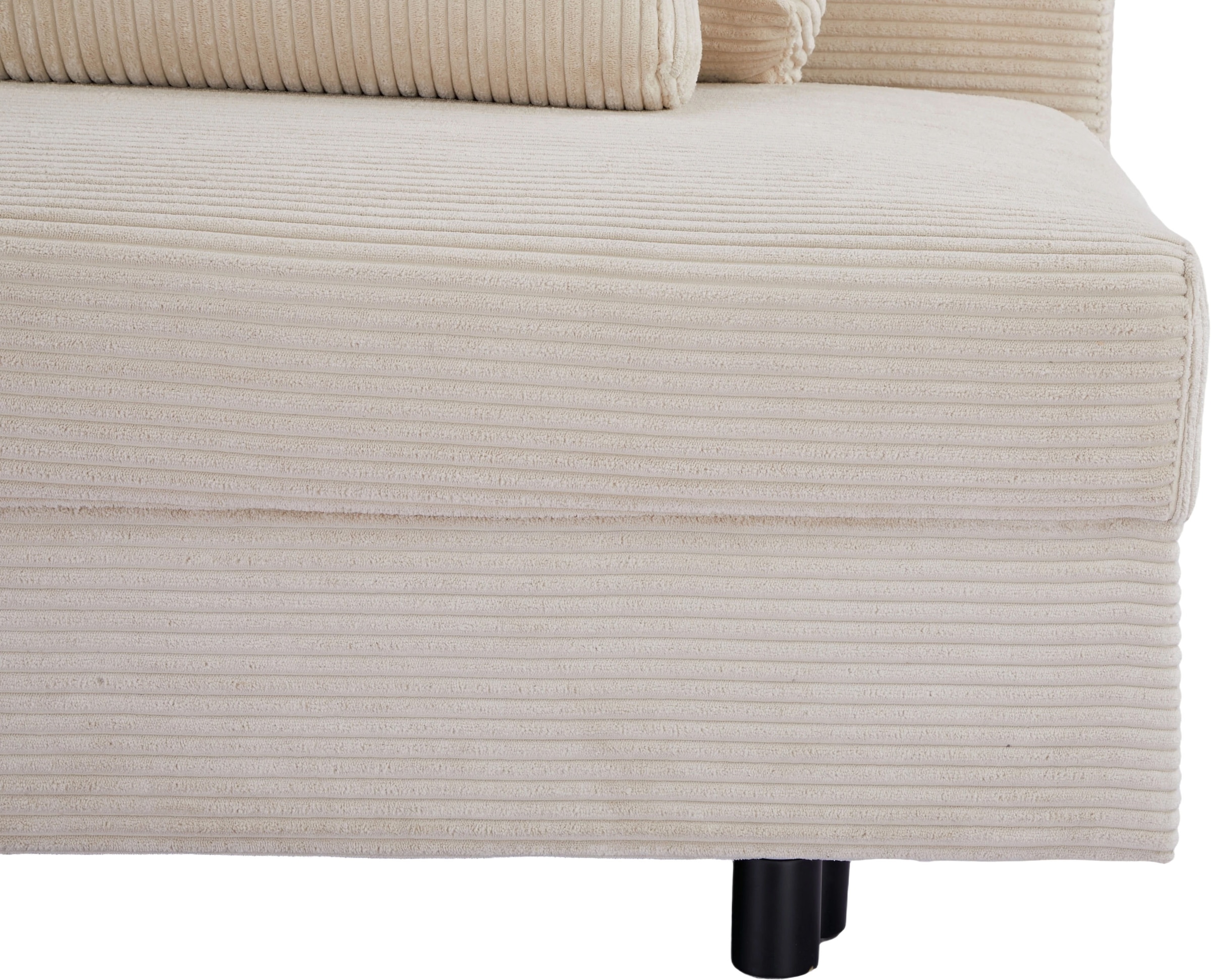 OTTO home Schlafsofa »ONNIKO Cord, Breite: 192 cm, Liegefläche 121x192 cm, softer Cord-Bezug« mit Bettfunktion & Bettkasten