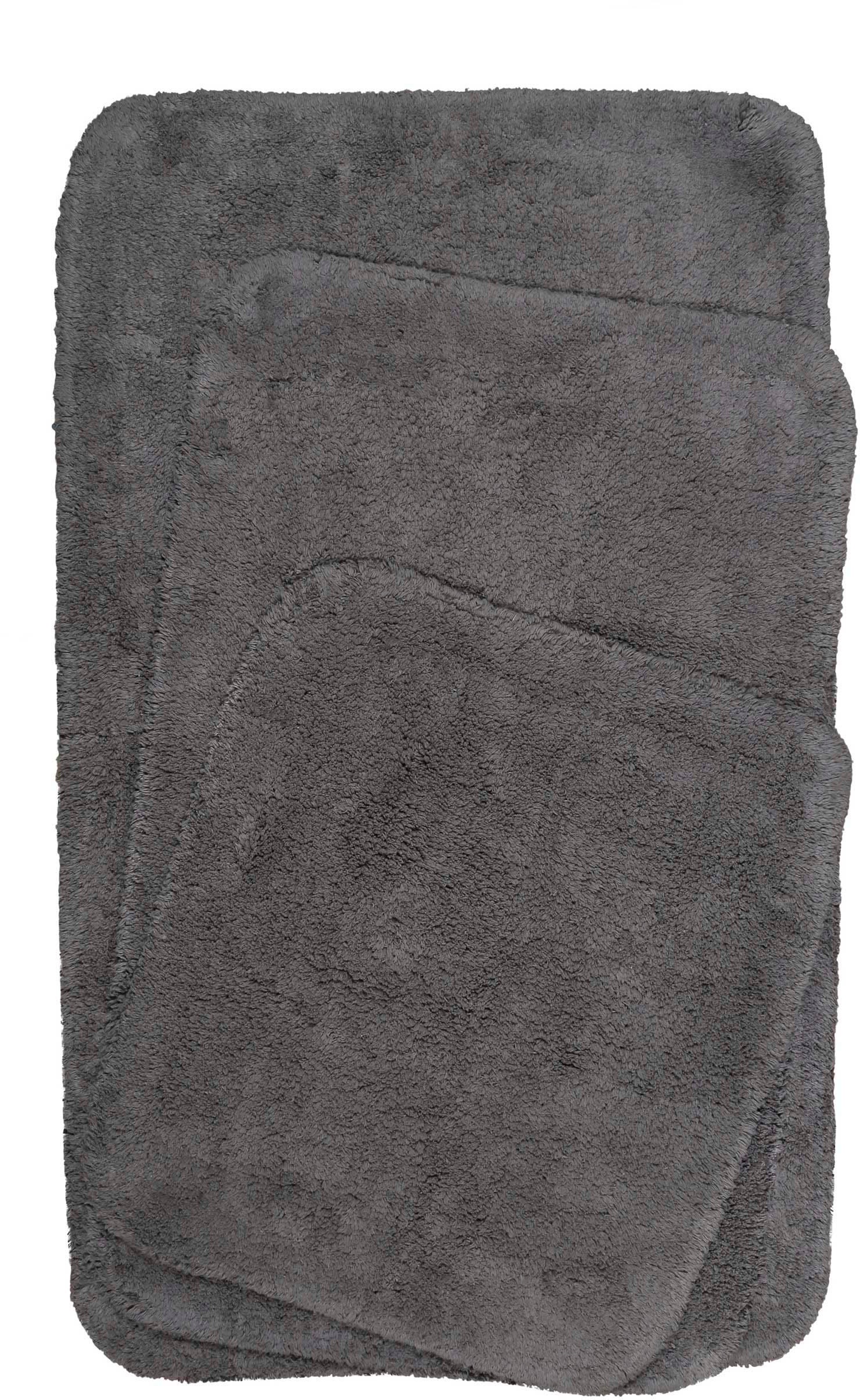 Wecon home Basics Badematte »Ole WB-2721«, fußbodenheizungsgeeignet, 100% Baumwollflor, waschbar, einfarbig, Badezimmerteppich