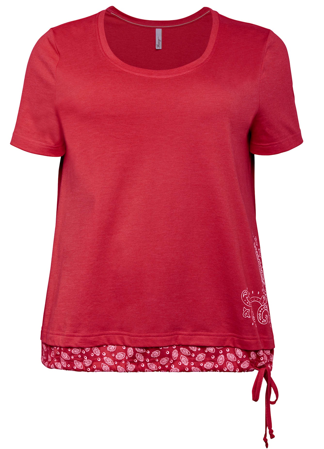 Sheego T-Shirt »T-Shirt«, (1 tlg.)