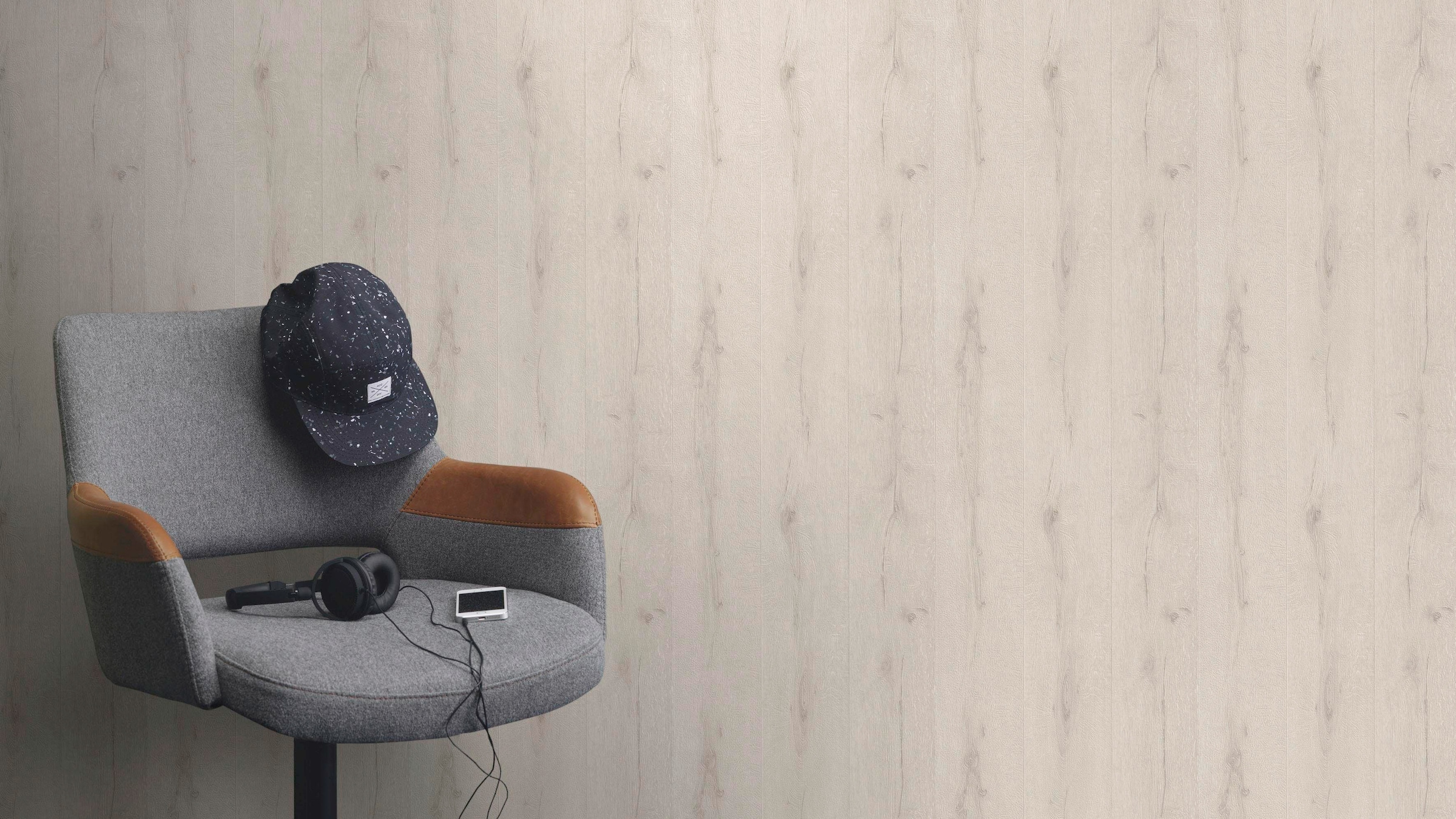 Rasch Vinyltapete »Factory III« Holz | gemustert geprägt