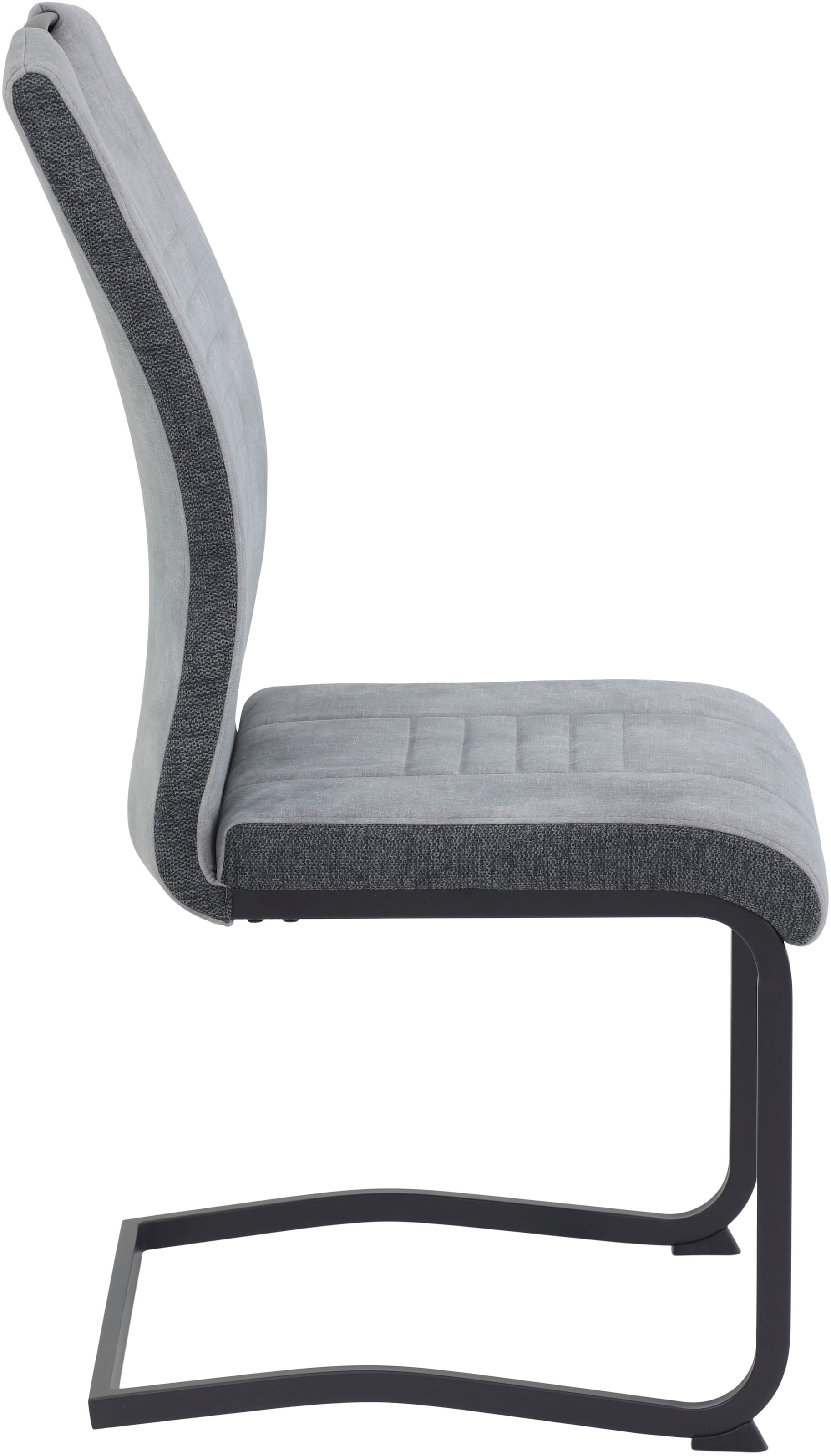 HELA Freischwinger »RIGA« (Set) 2 Stk.Freischwinger,Vierkantrohrgestell,mit Griff,Stoffkombination