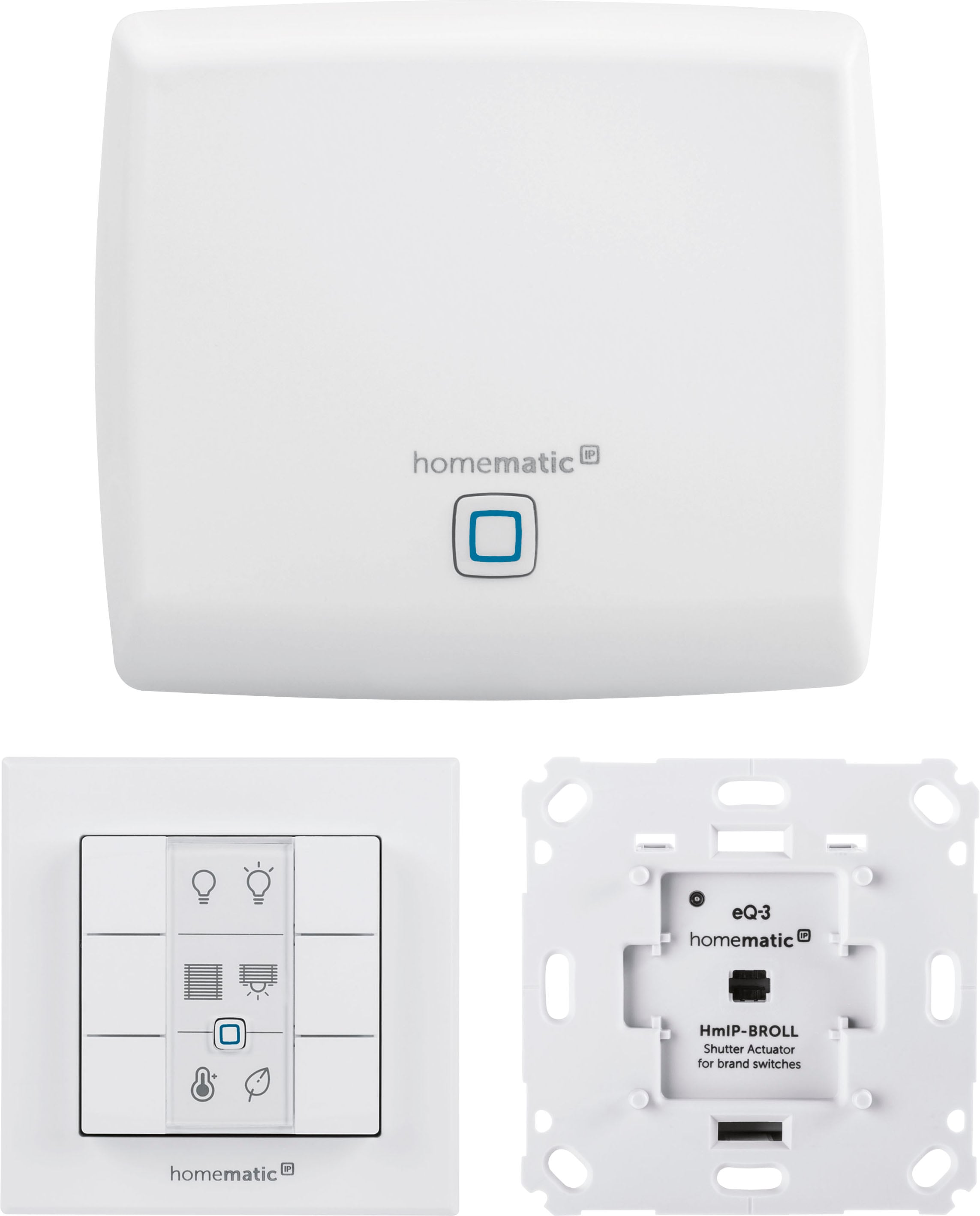 Homematic IP Smart-Home Starter-Set »Rollladensteuerung (3-tlg.)«