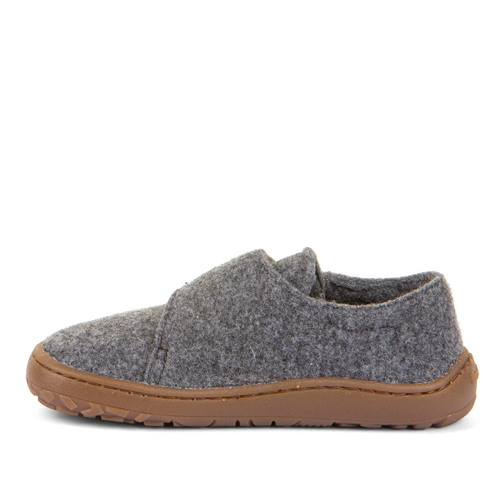 froddo® Hausschuh »BAREFOOT WOOLY«  Klettschuh, Kindergartenschuh mit Wollfutter