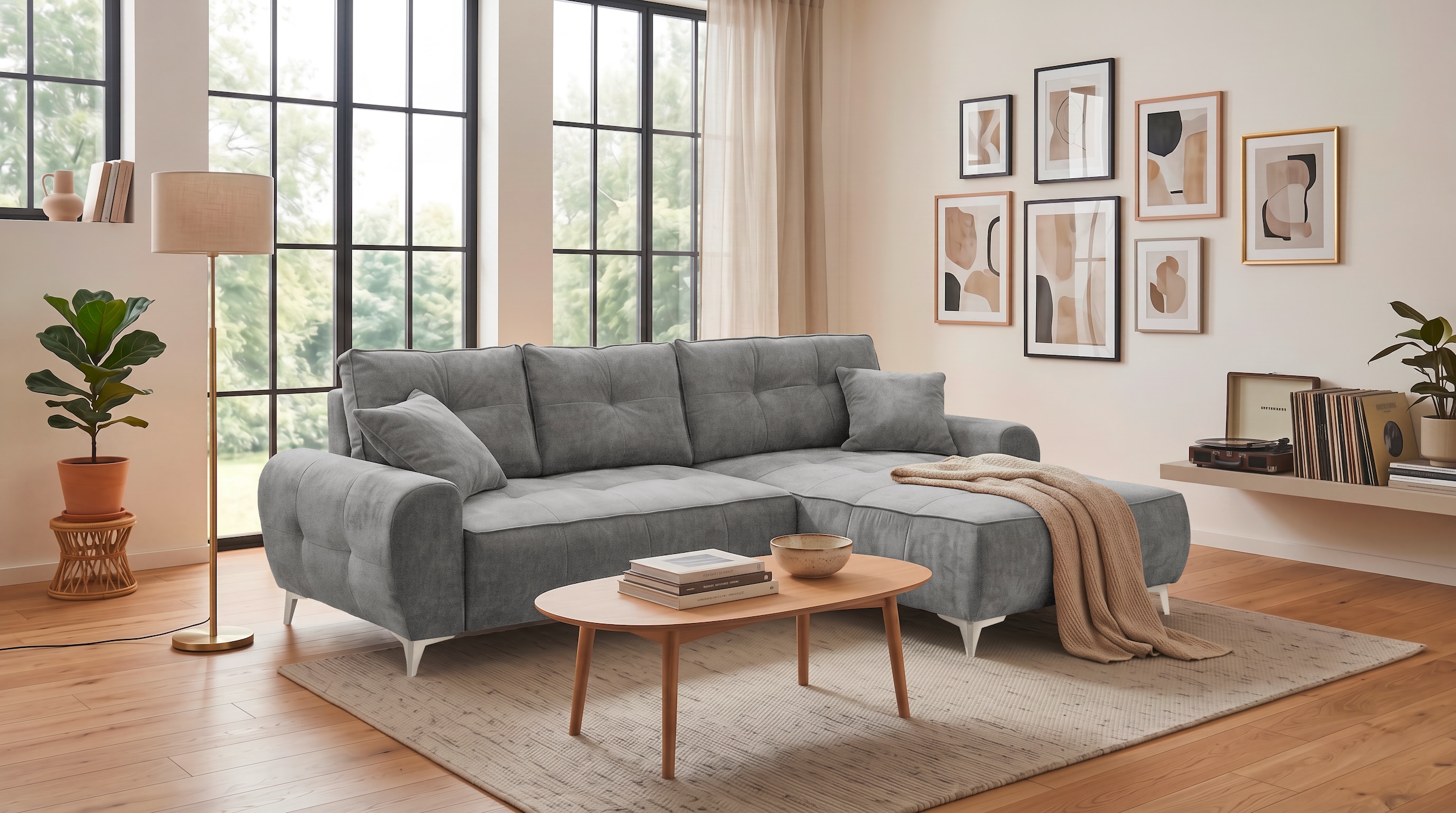 ED EXCITING DESIGN Ecksofa »Elisa«