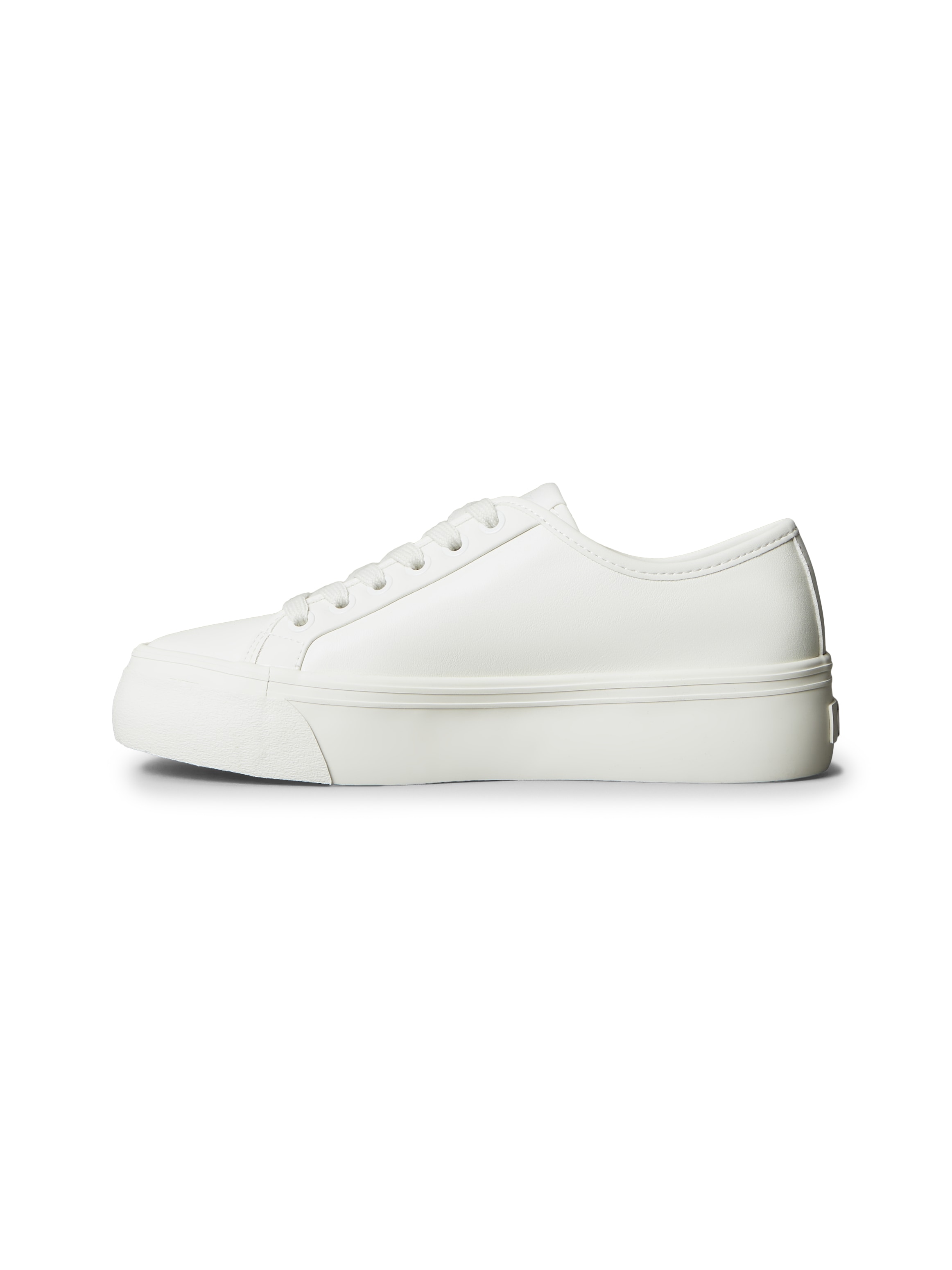 Calvin Klein Jeans Plateausneaker »VULC FLATF LACE UP LTH CK«  Schnürschuh, Halbschuh, Freizeitsneaker mit CK-Logo