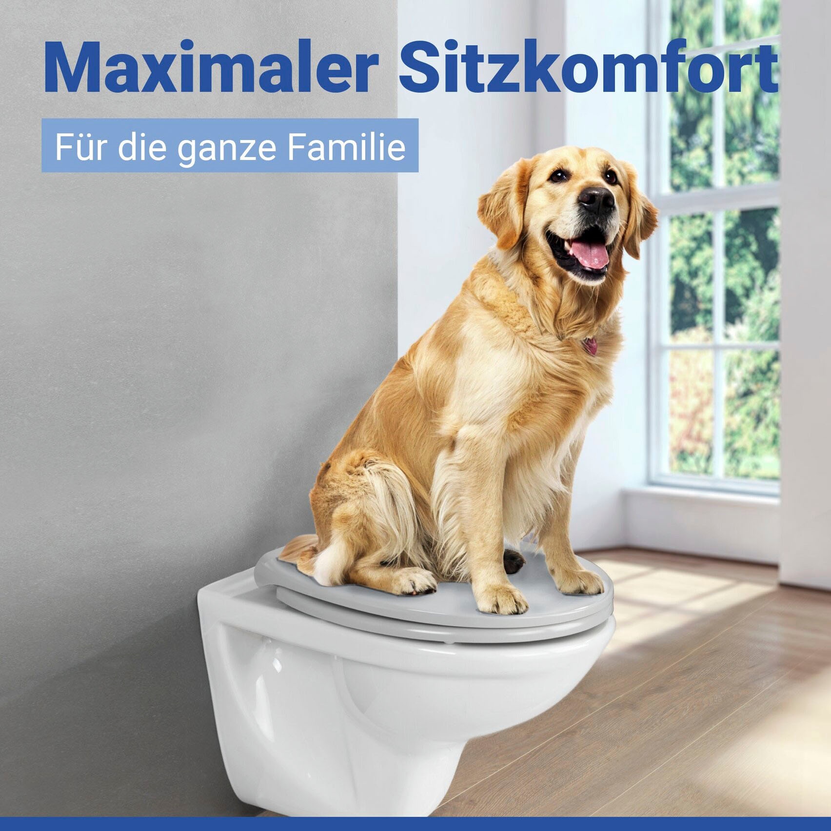 WENKO WC-Sitz »Samos Concrete«