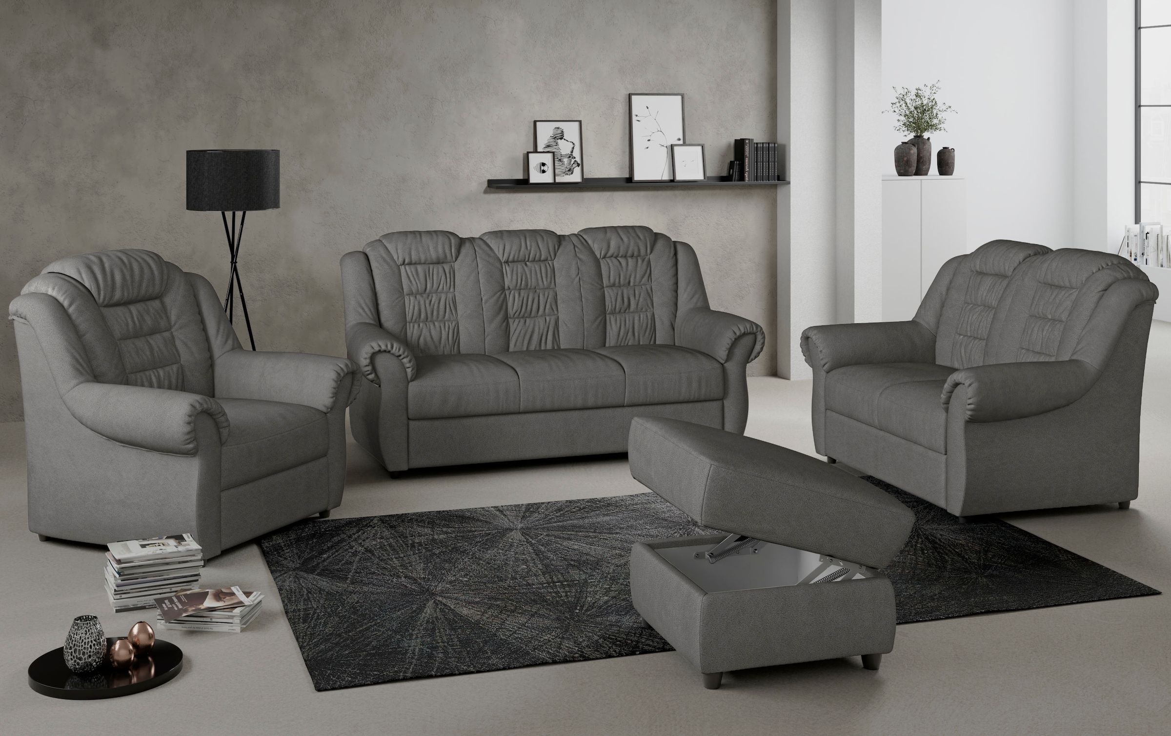 Home affaire Hocker »Boston«, mit Stauraum