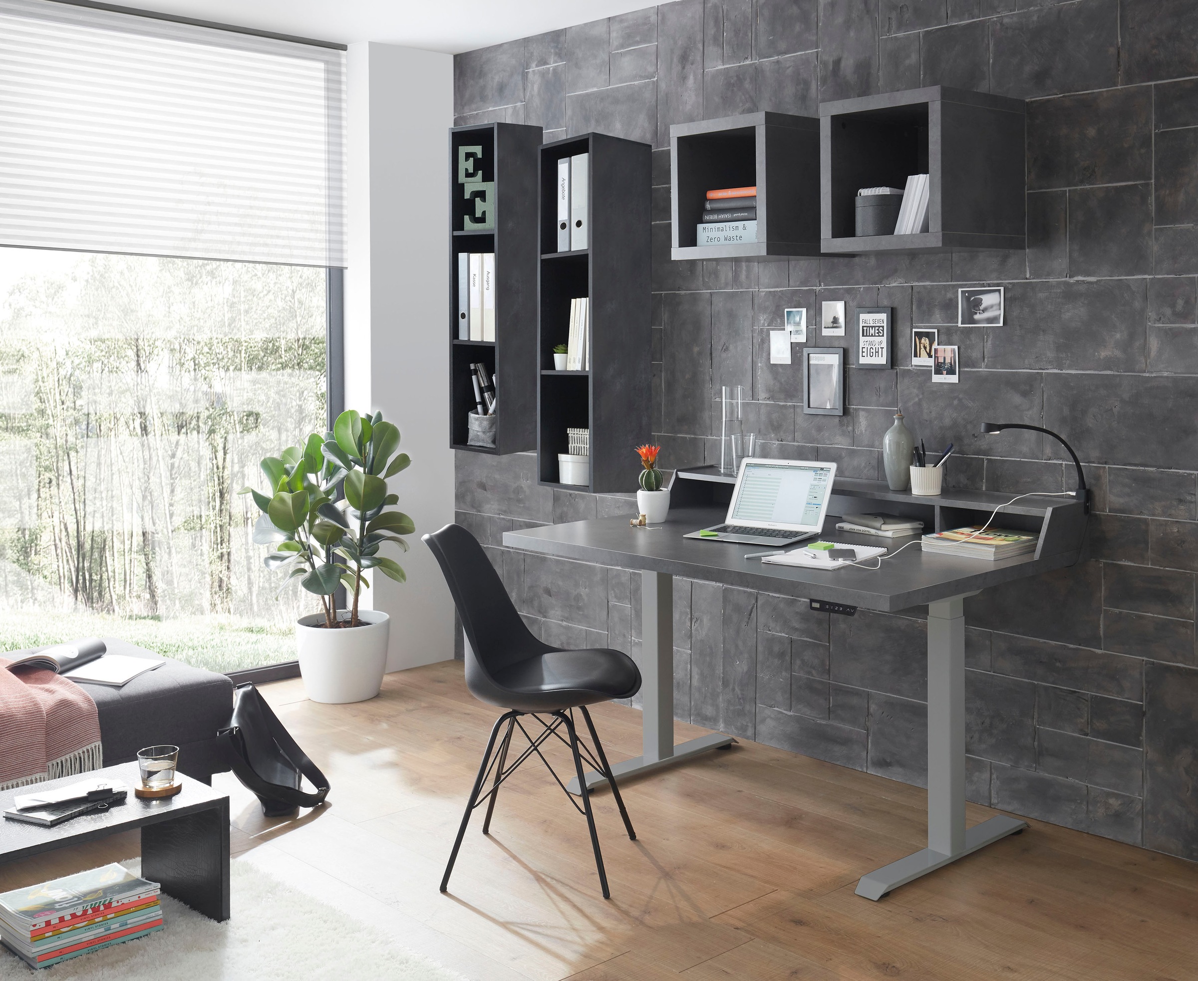 Mäusbacher Schreibtisch »Big System Office«, Breite 120 cm, elektrisch höhenverstellbar