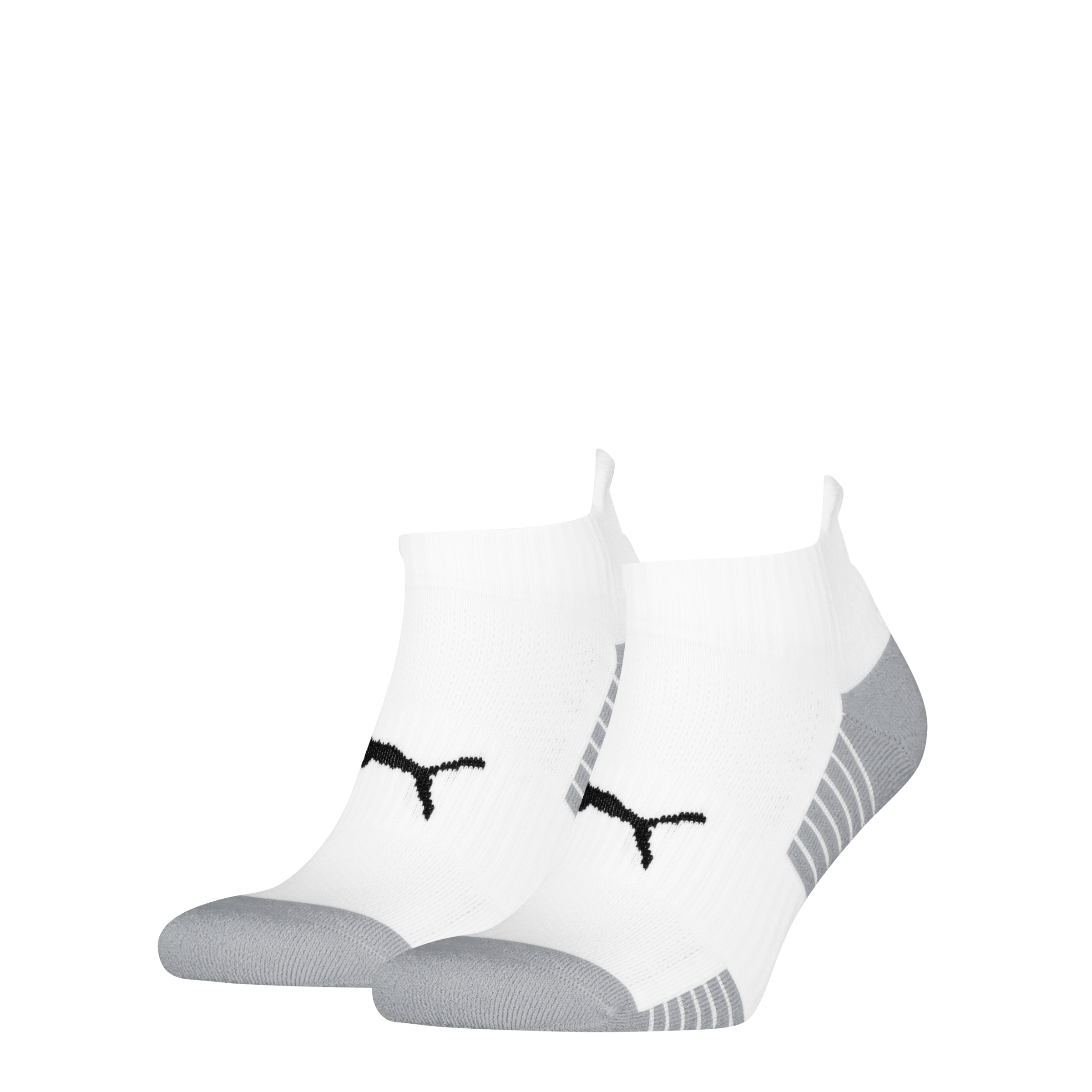 PUMA Sneakersocken »PUMA UNISEX SPORT CUSHIONED SNEAKER 2P« 2 Paar,  Gepolsterte Sohle, niedriger Schnitt