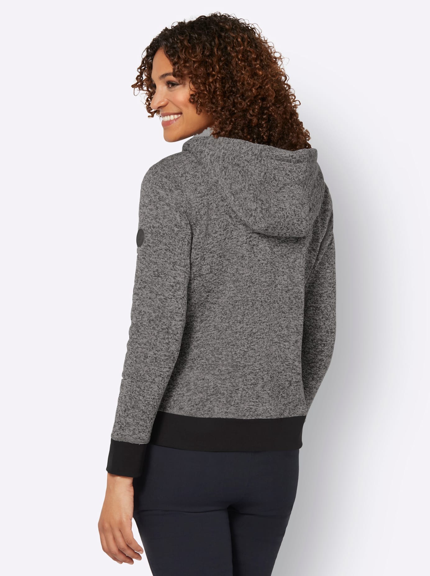 Casual Looks Strickfleecejacke