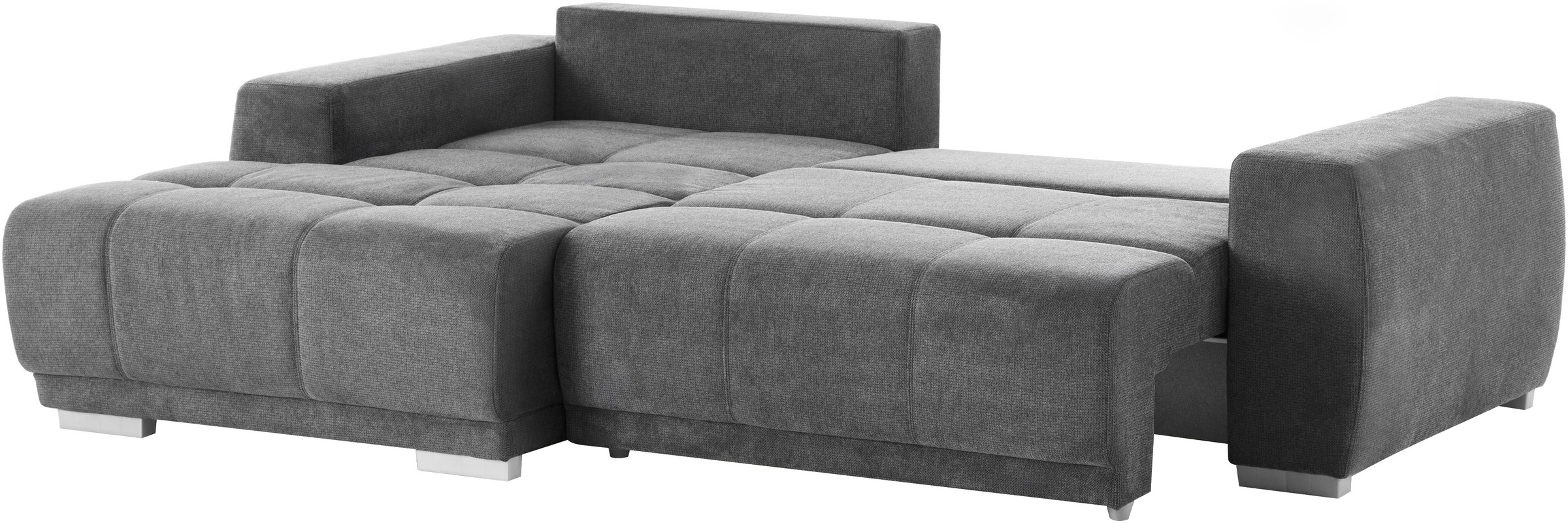 INOSIGN Ecksofa »Bolero L-Form«, wahlweise mit Bettfunktion & Bettkasten
