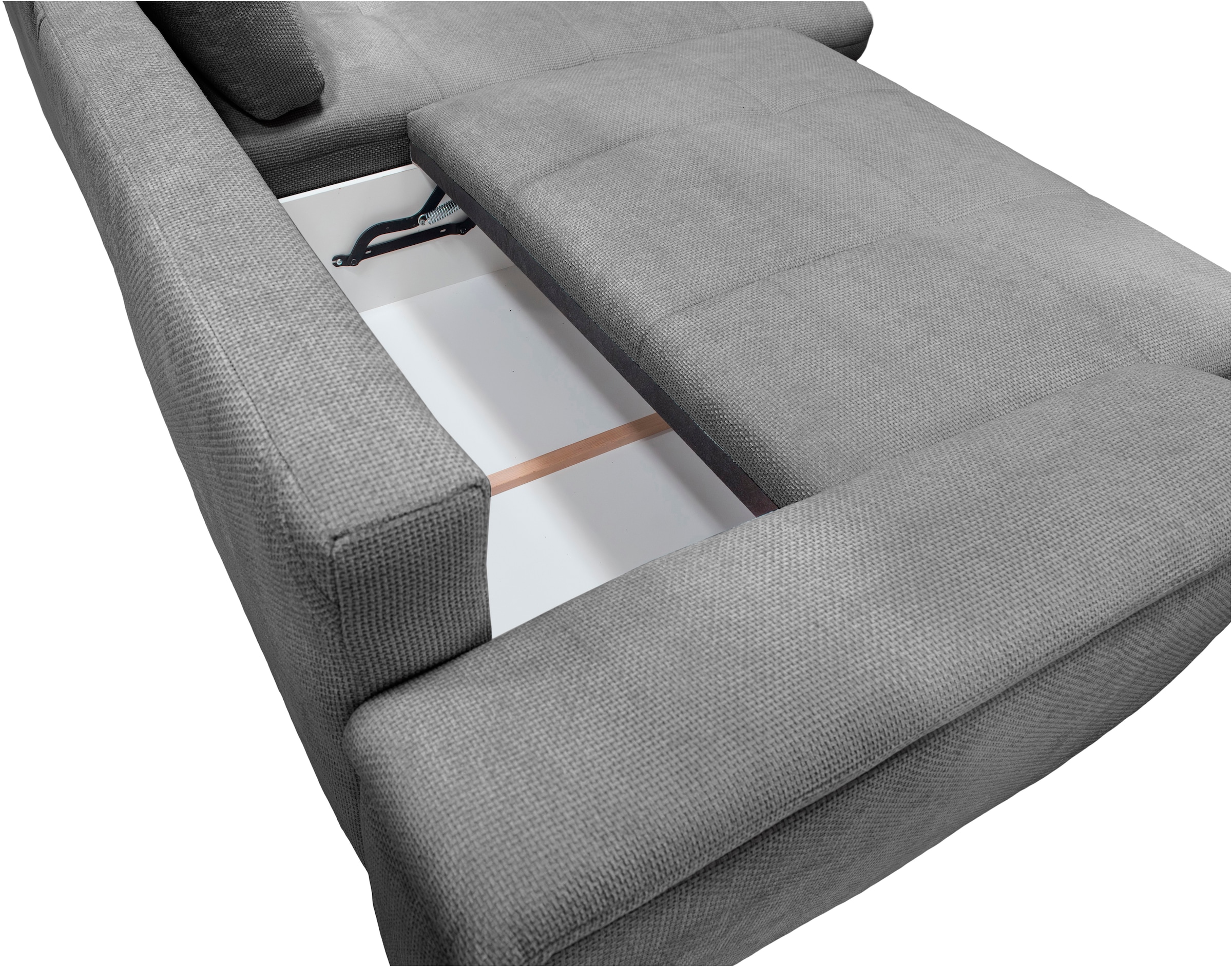 exxpo - sofa fashion Ecksofa »Casa Grande inkl. Bettfunktion, Bettkasten, OTTOs Choice, bequem«, L-Form, guter Sitzkomfort, große Liegefläche