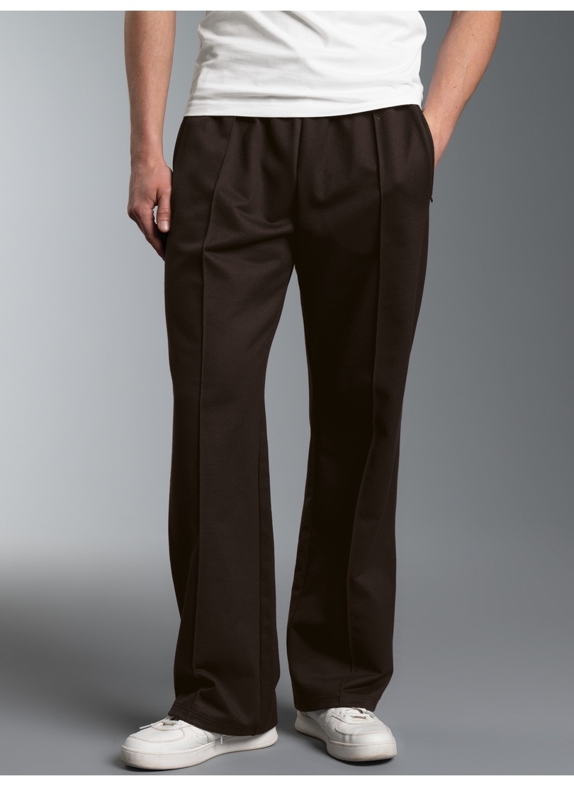 Trigema Jerseyhose »TRIGEMA Freizeithose mit weitem Bein und Elastikbund«