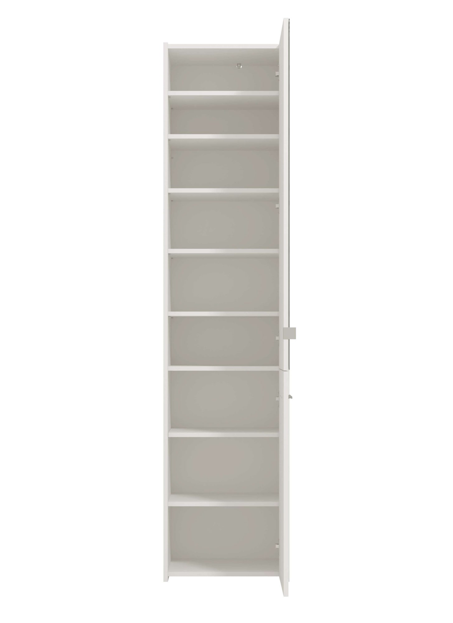 INOSIGN Schuhschrank »Menorca Schuhkommode, Lagerschrank, Schuhregal, Breite 47 cm«, mit zwei Türen, in modernen und eleganten Farben, mit einem Spiegel
