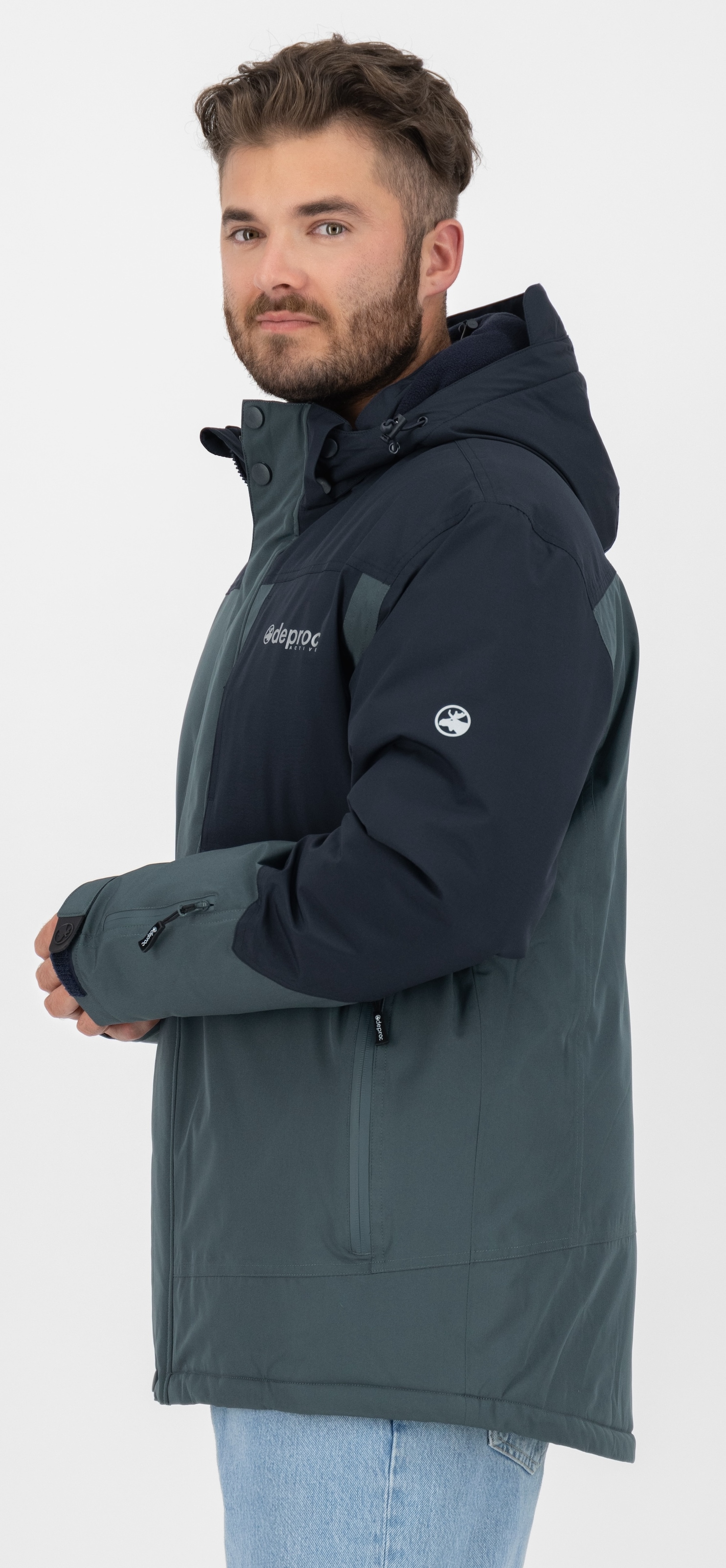 DEPROC Active Winterjacke »MONTREAL MEN«, auch in Großen Größen erhältlich