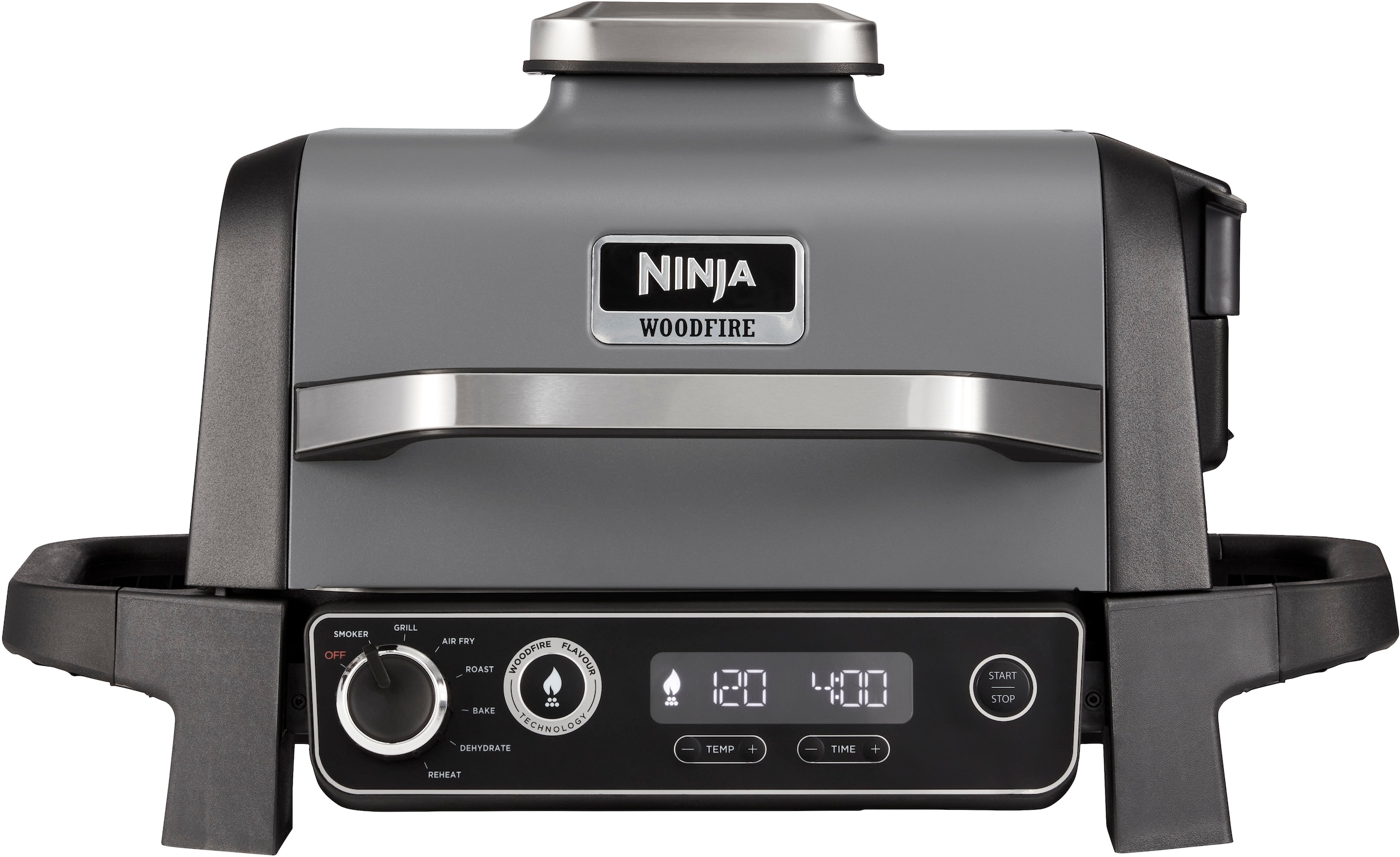 Tischgrill »Ninja Woodfire OG701EU«, 2400 W, Elektrischer Outdoor Grill