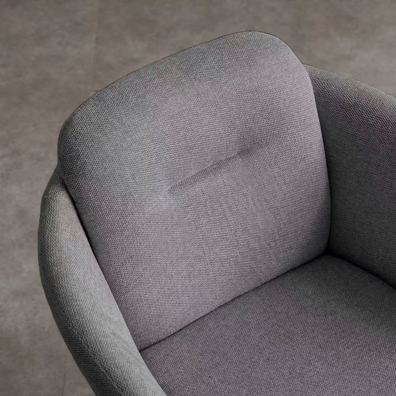 INOSIGN Esszimmerstuhl »Sphere« (Set) 2 Stk.hochwertiger Strukturstoffbezug, Metallgestell, Sitzhöhe 49 cm