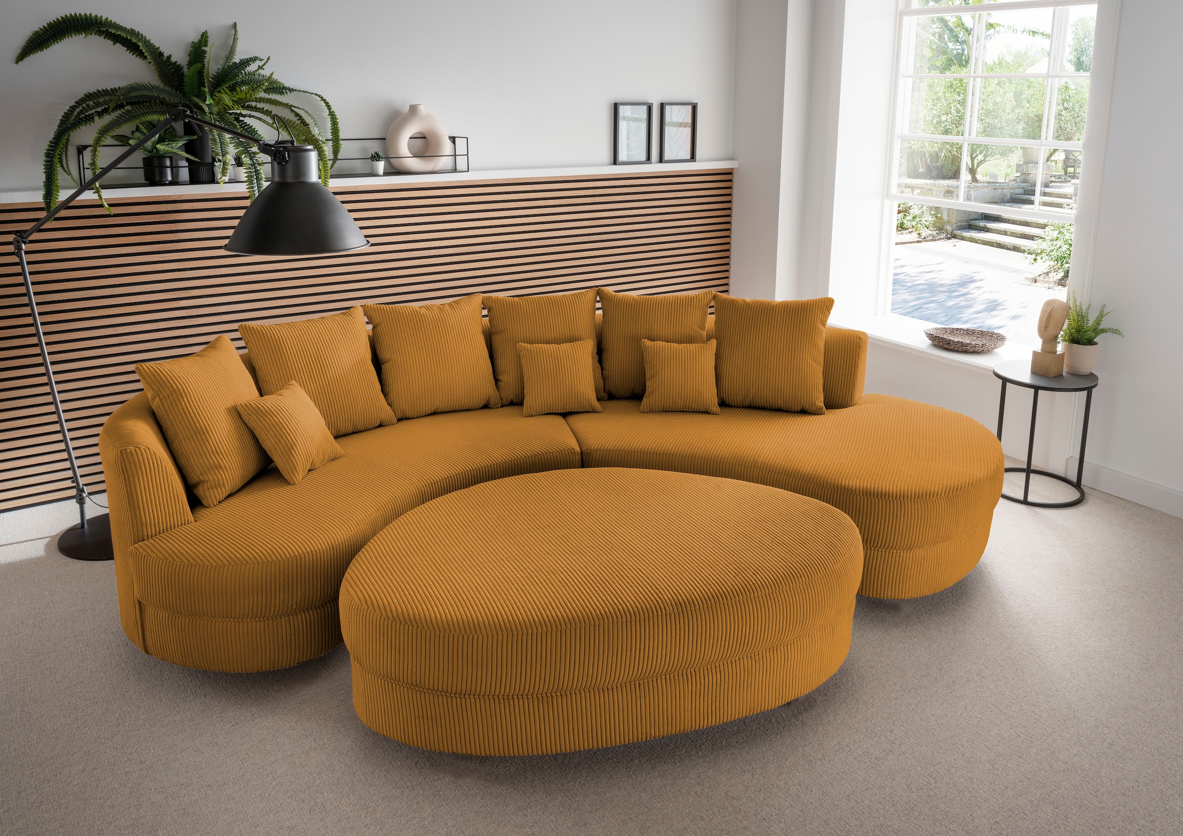 Home affaire Polsterhocker »Limoncello«