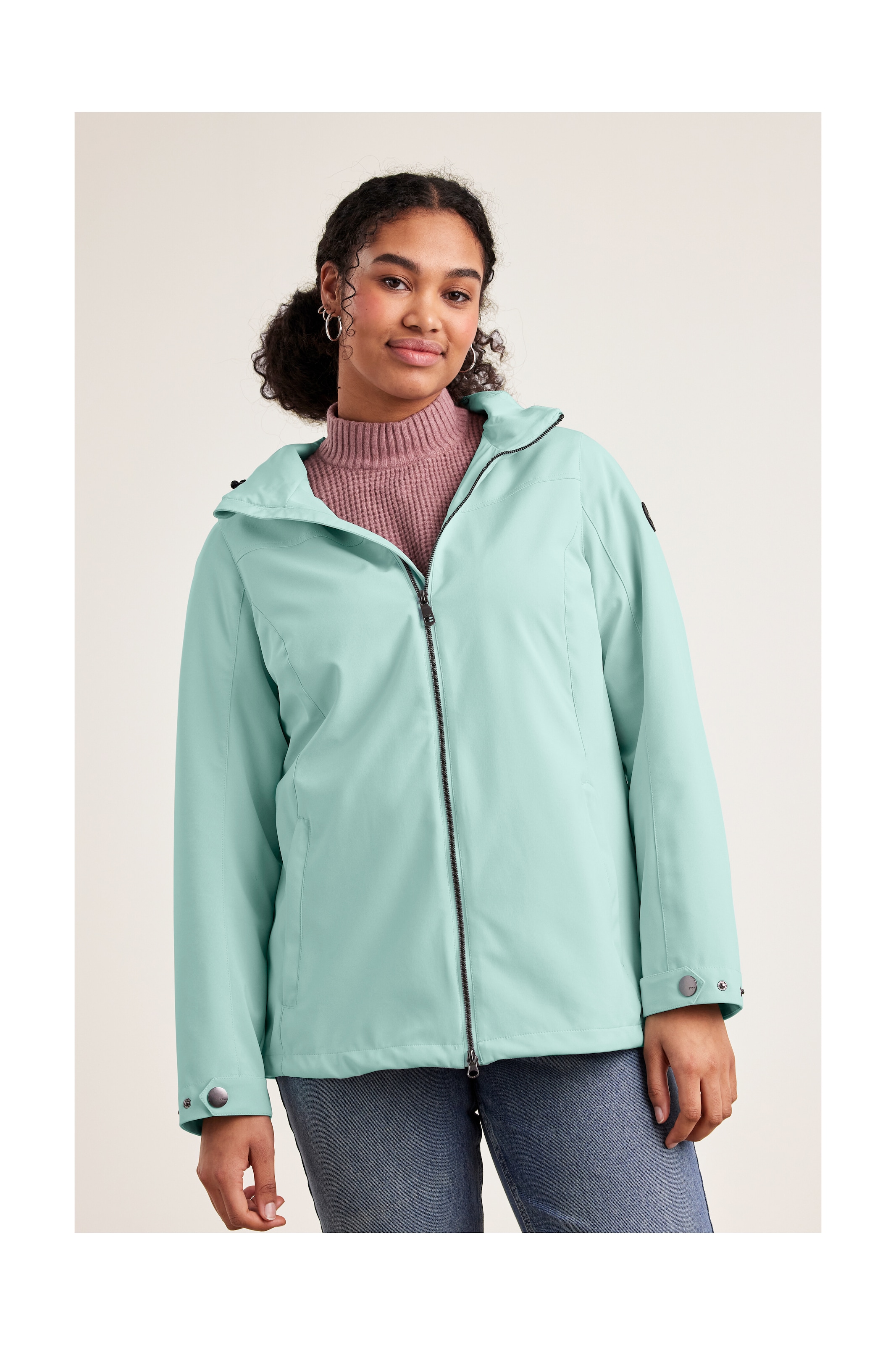 STOY Softshelljacke »STS 1 WMN SFTSHLL JCKT« Damen Softshelljacke: wasserabweisend, winddicht, atmungsaktiv