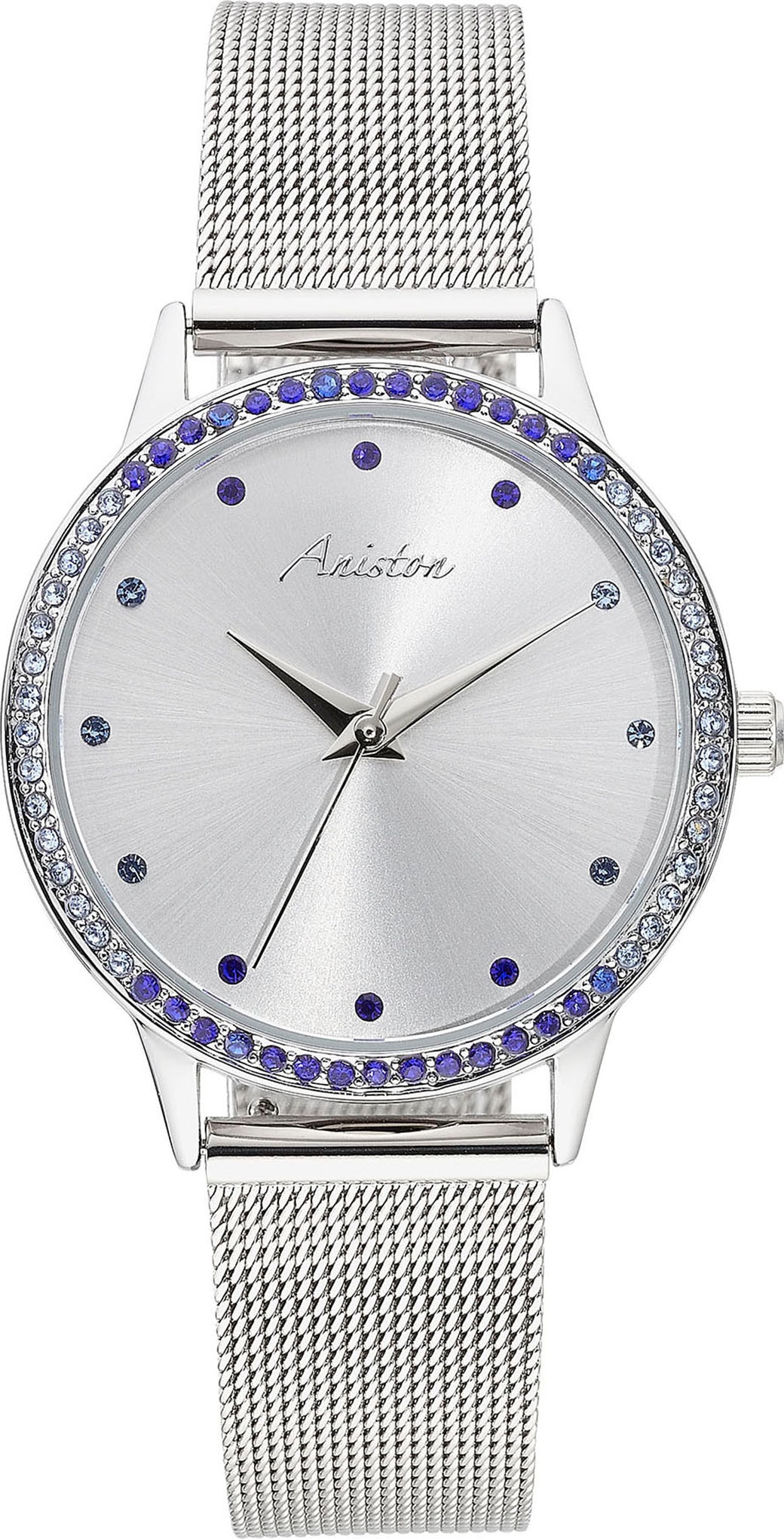 Aniston JEWELRY & WATCHES Quarzuhr, (Set, 3 tlg., mit 2 Wechselbändern), Armbanduhr, Damenuhr, neue Kollektion
