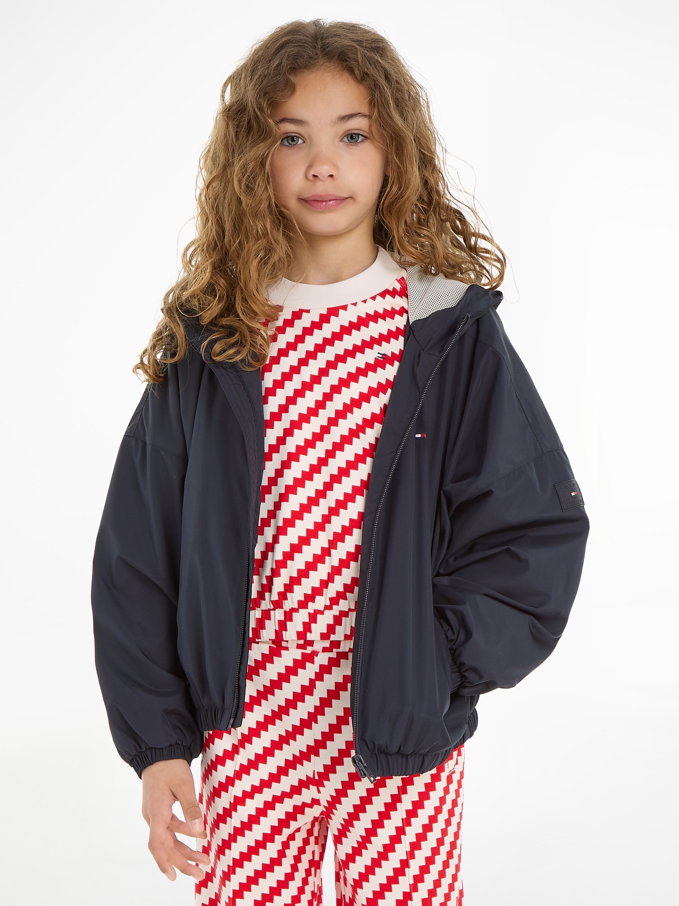 Windbreaker »ESSENTIAL LW JACKET«, mit Kapuze, Kinder bis 16 Jahre