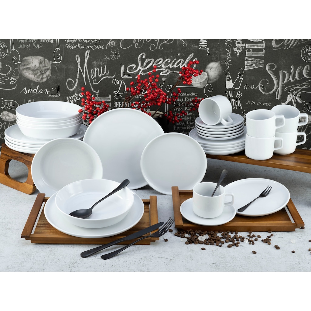 CreaTable Kombiservice »Chef Collection«, (Set, 30 tlg.), Made in Europe