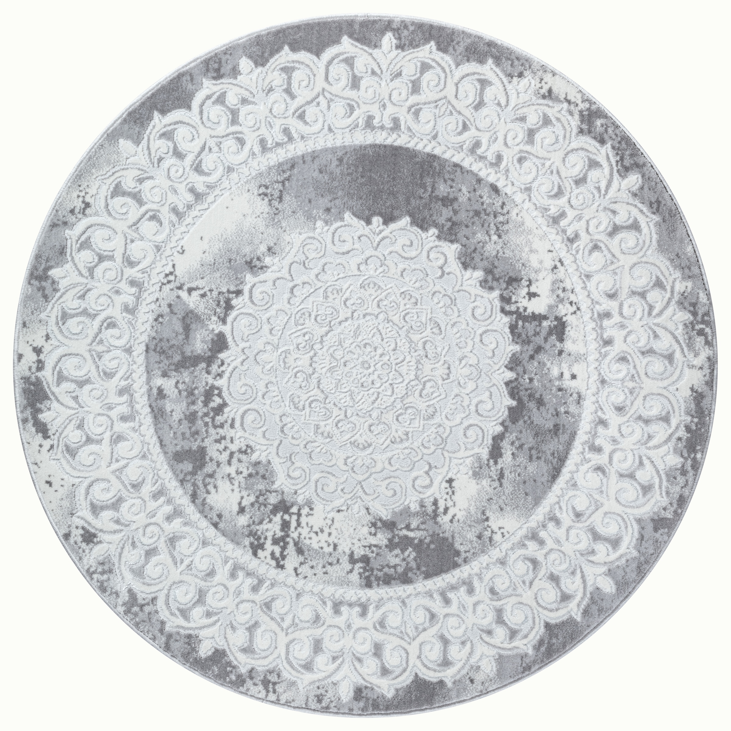 Sanat Teppich »Harmony 3205 , auch als Läufer« rund 12 mm Höhe Wohnzimmer, Kurzflor, modern,  Orient Optik, Schlafzimmer