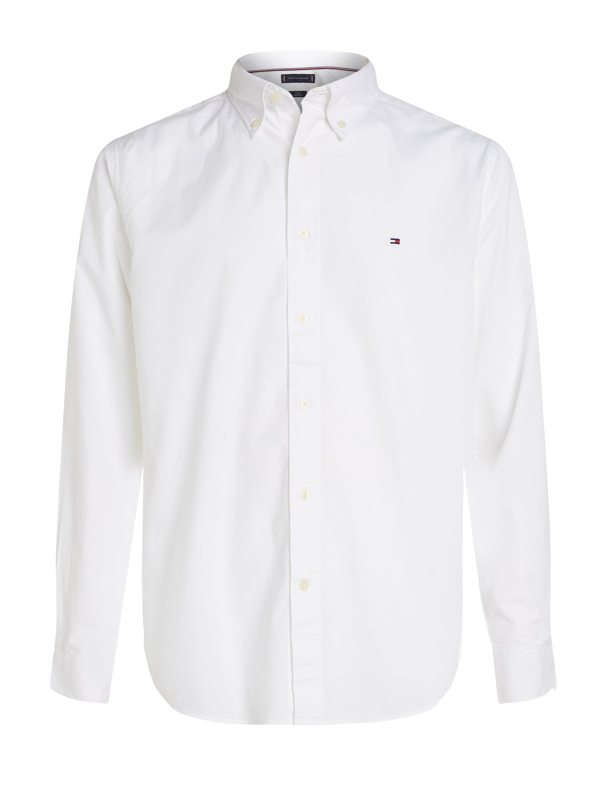 Tommy Hilfiger Langarmhemd »CORE FLEX POPLIN SOLID Regular Fit SHIRT« Regular Fit Flex Cotton