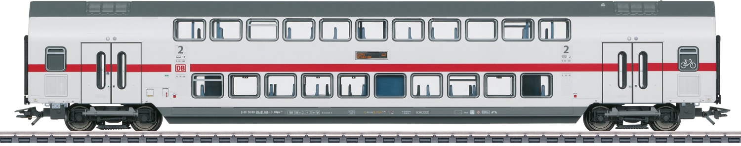 Personenwagen »IC2 Doppelstock-Mittelwagen DBpza 682.2, 2. Klasse - 43490«, Made in...