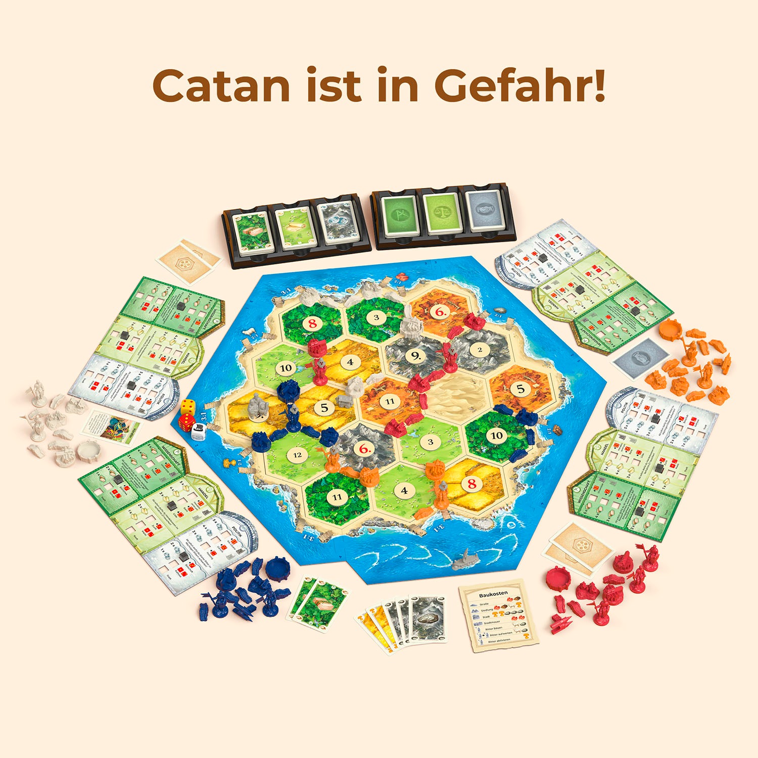 Kosmos Spiel »CATAN Städte & Ritter« Made in Germany