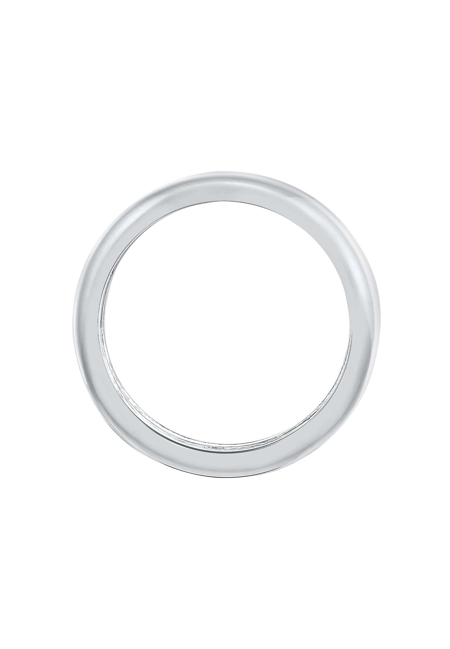 Elli Premium Partnerring »Ring Bandring Double Unisex 925 Ring rhodiniert«