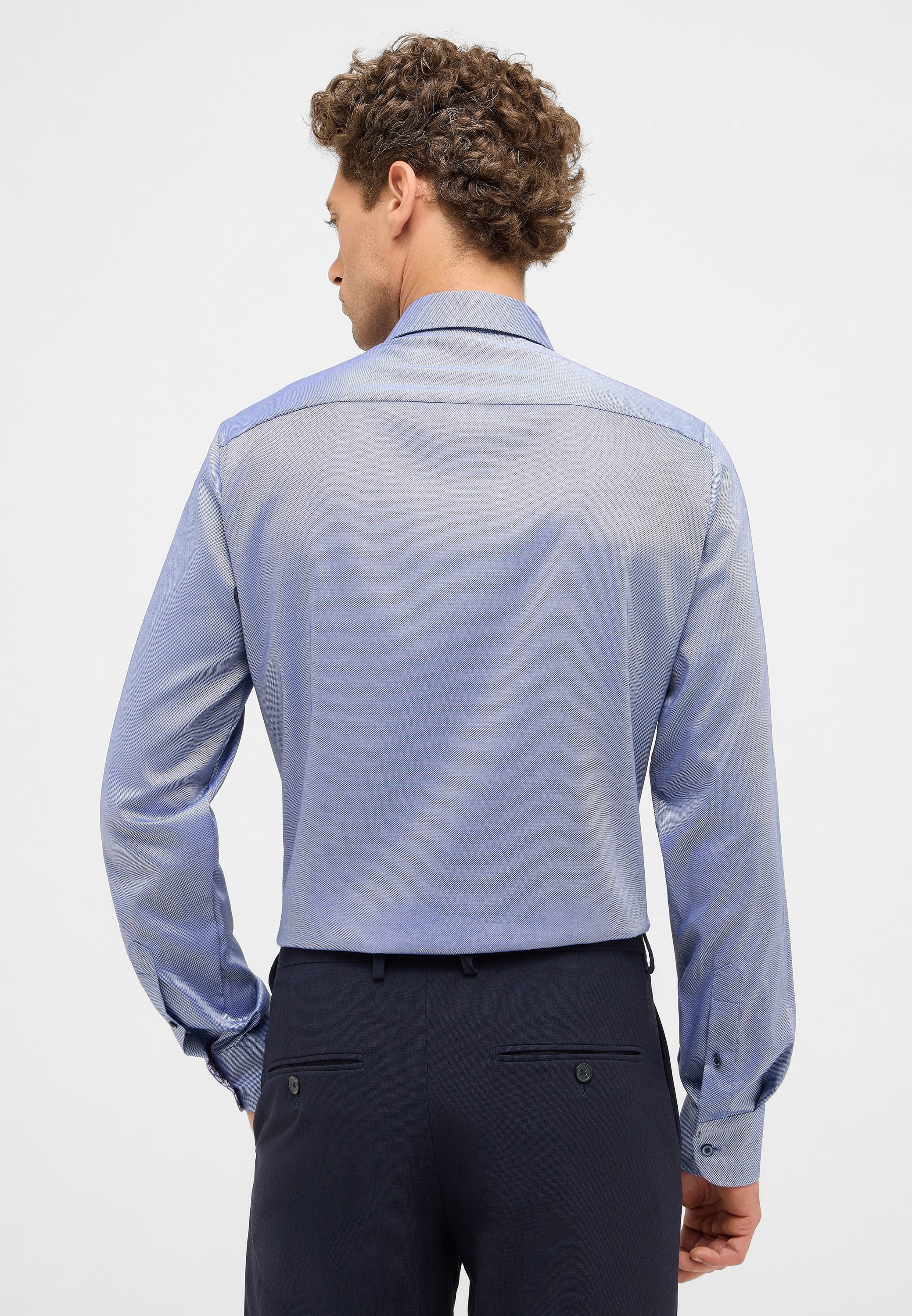 Eterna Langarmhemd »SLIM FIT«, EASY IRON (bügelleicht)
