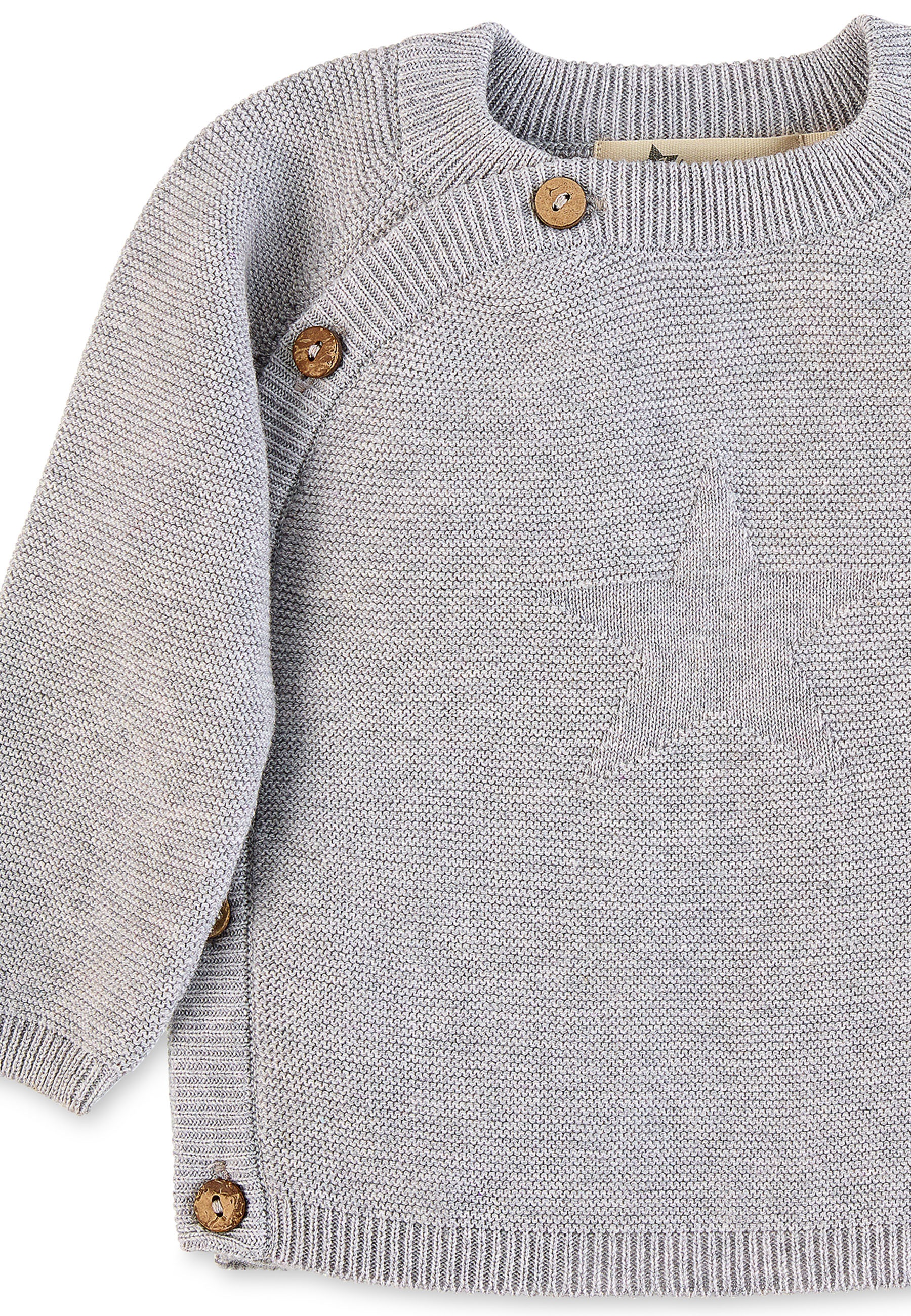 Sterntaler® Sweatjacke »GOTS Strick-Jacke«