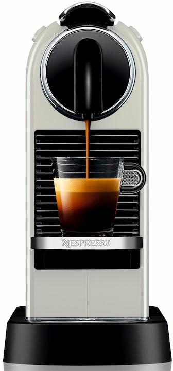 Nespresso Kapselmaschine »CITIZ EN 167.B von DeLonghi, Black«, inkl. Willkommenspaket mit 7 Kapseln