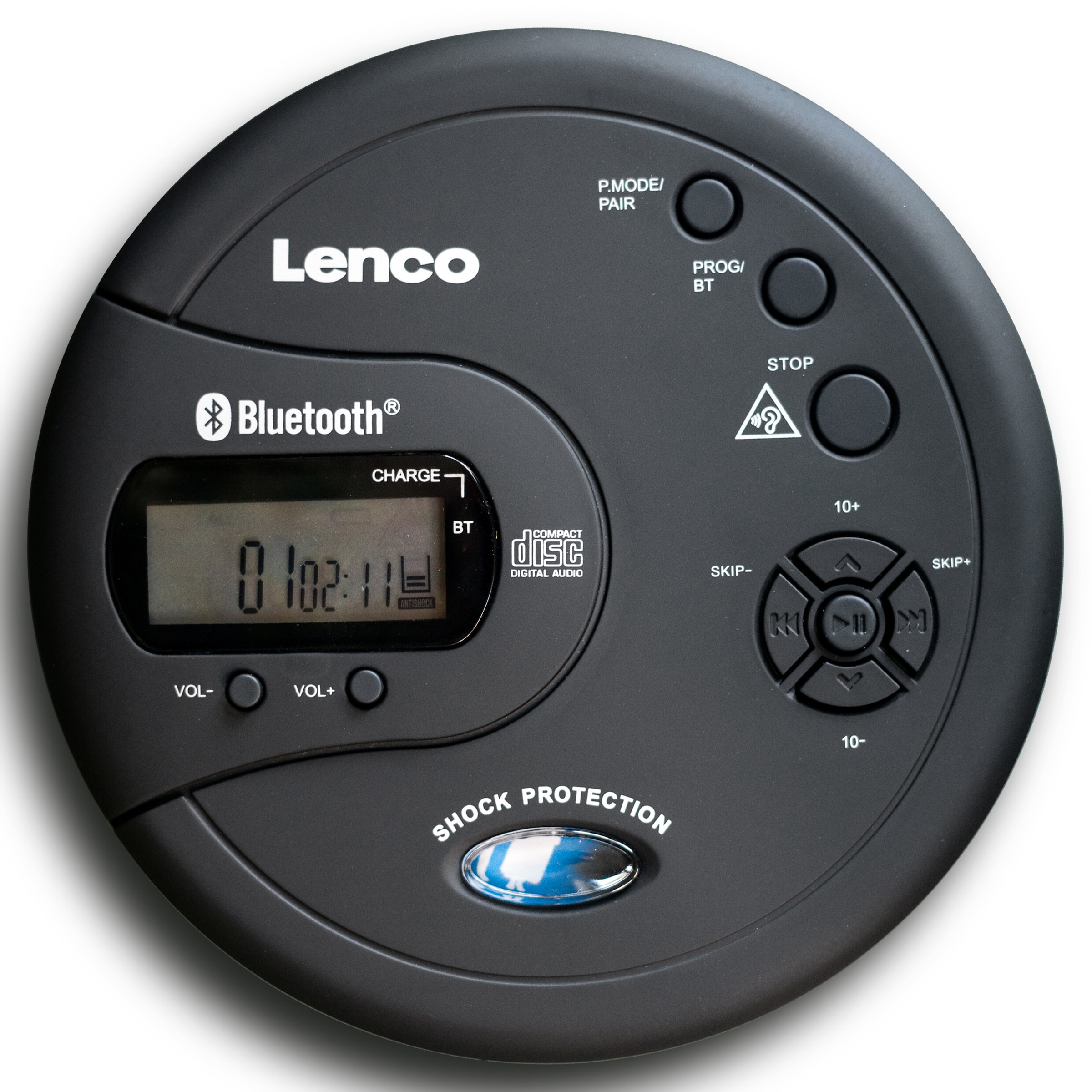 bestellen (Bluetooth), | Lieferumfang-Akkus UNIVERSAL im CD-Radiorecorder, (2x) Lieferumfang-Bluetooth-Anti-Shock Ohrhörer im online Lenco
